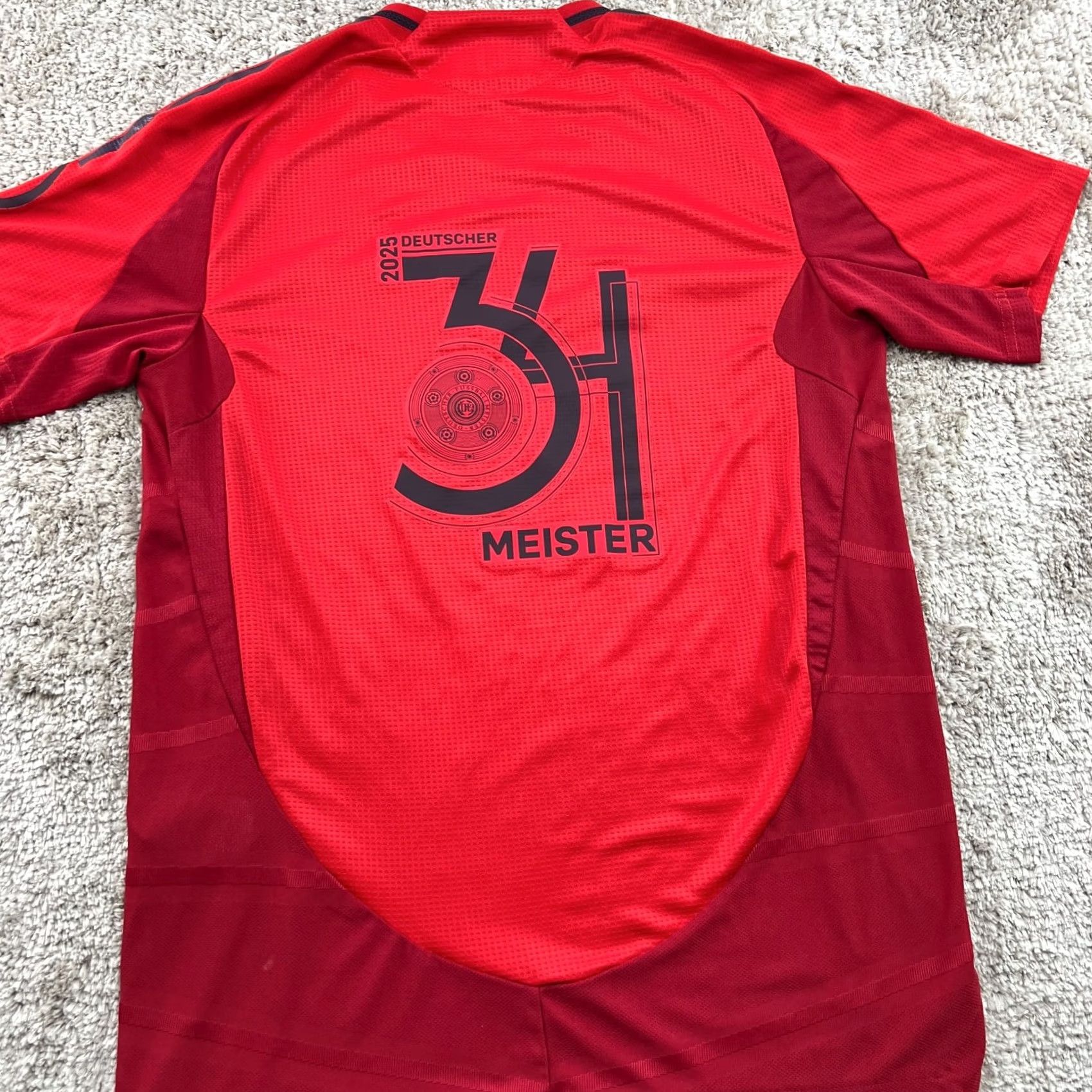 Adidas adidas Bayern Munich 2024 2005 Away Player Issue Football Jersey Size 5 Shirt Mens Red Soccer Moisture Wicking Quick Dry Size US S / EU 44-46 / 1 - 4 Thumbnail