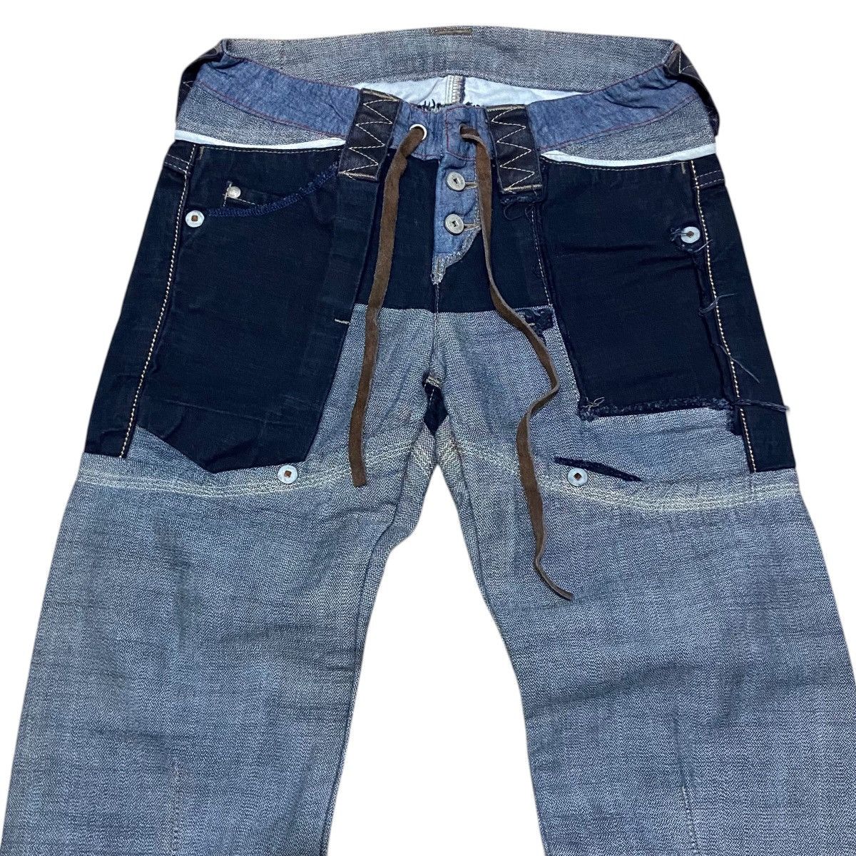 Marithe + Francois Girbaud Marithe Francois Girbaud Big Pocket Flared Pants Size US 27 - 2 Thumbnail