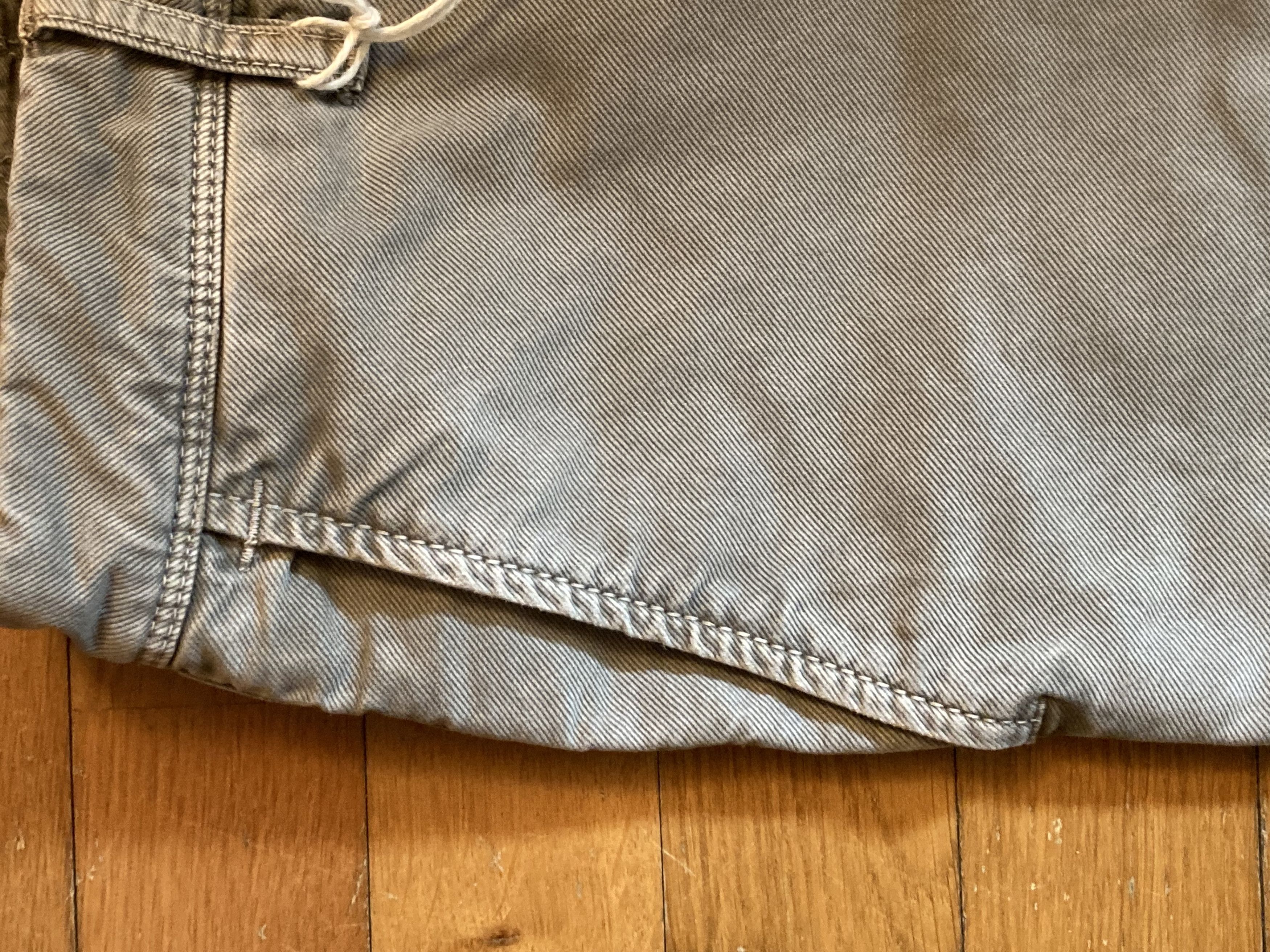 Incotex INCOTEX slim fit chino pants size 32/48 in tricochino grey Size US 32 / EU 48 - 8 Thumbnail