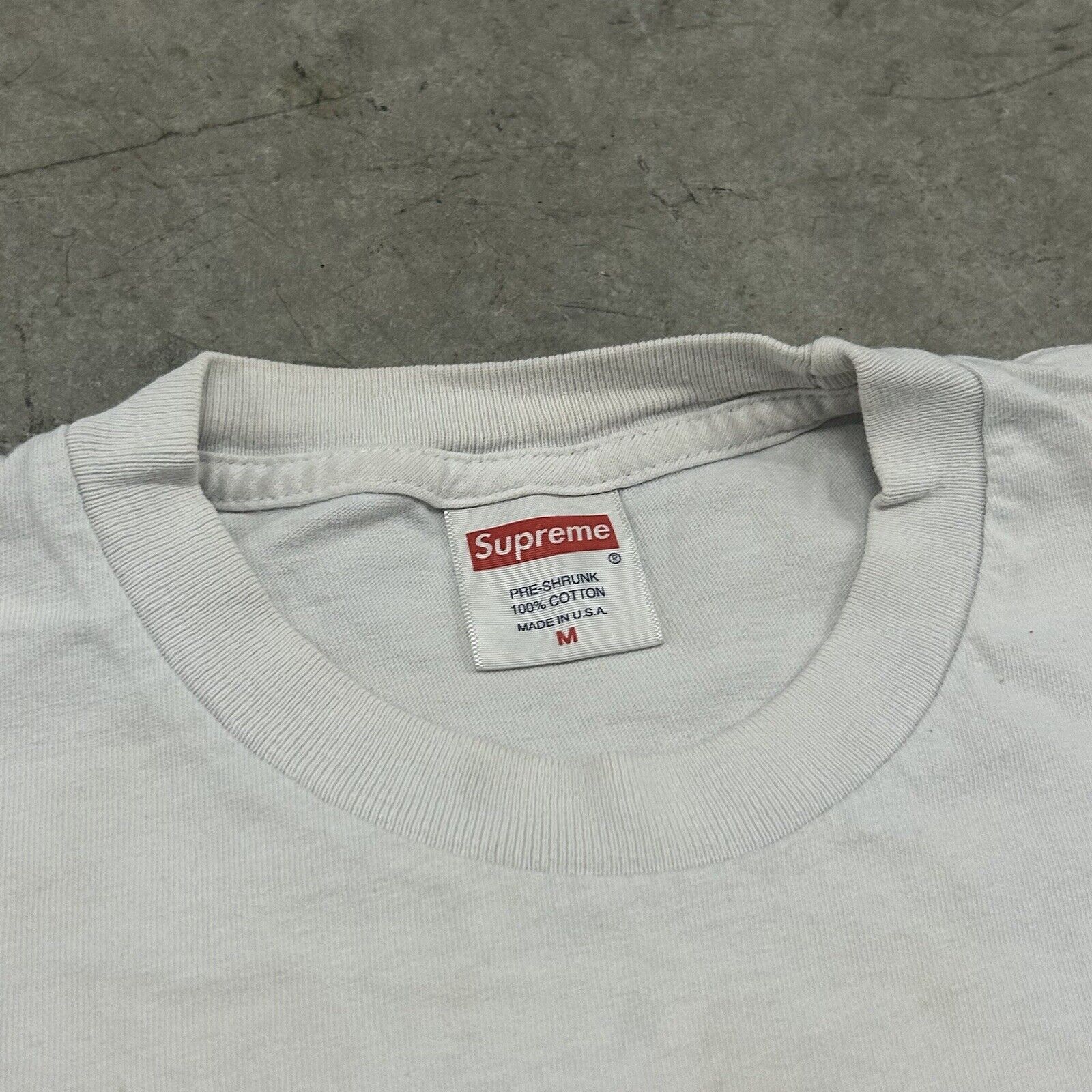 Supreme SUPREME F YOU New York Designer Streetwear White T Shirt Size US M / EU 48-50 / 2 - 3 Thumbnail