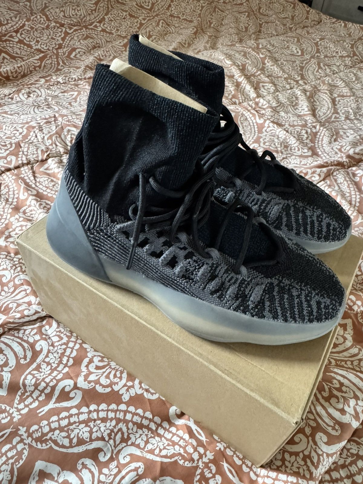Adidas Adidas Yeezy Basketball Knit Slate Blue Size US 10 / EU 43 - 5 Thumbnail