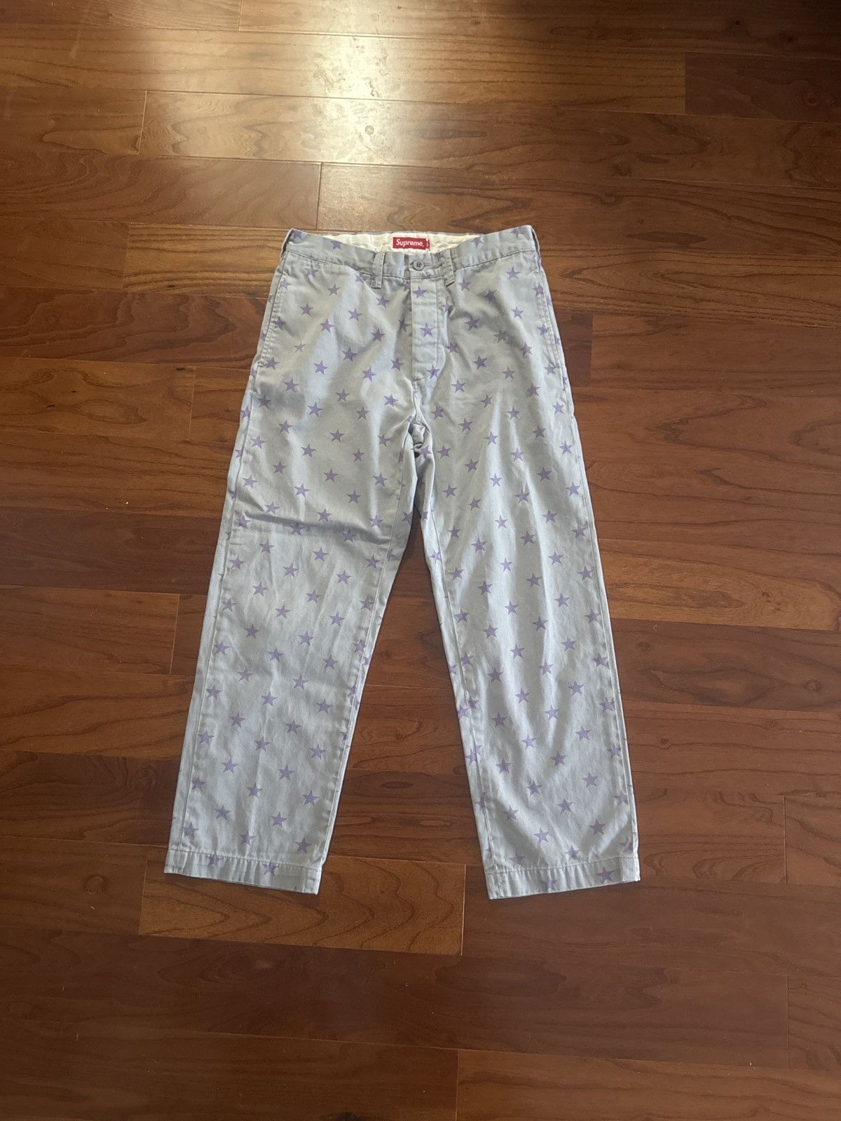 Supreme Supreme Star Chino Pants Size US 30 / EU 46 - 3 Thumbnail