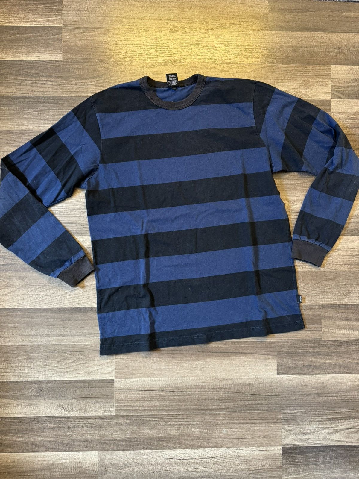 Only NY Blue/Black long sleeve shirt Size US L / EU 52-54 / 3 - 1 Thumbnail