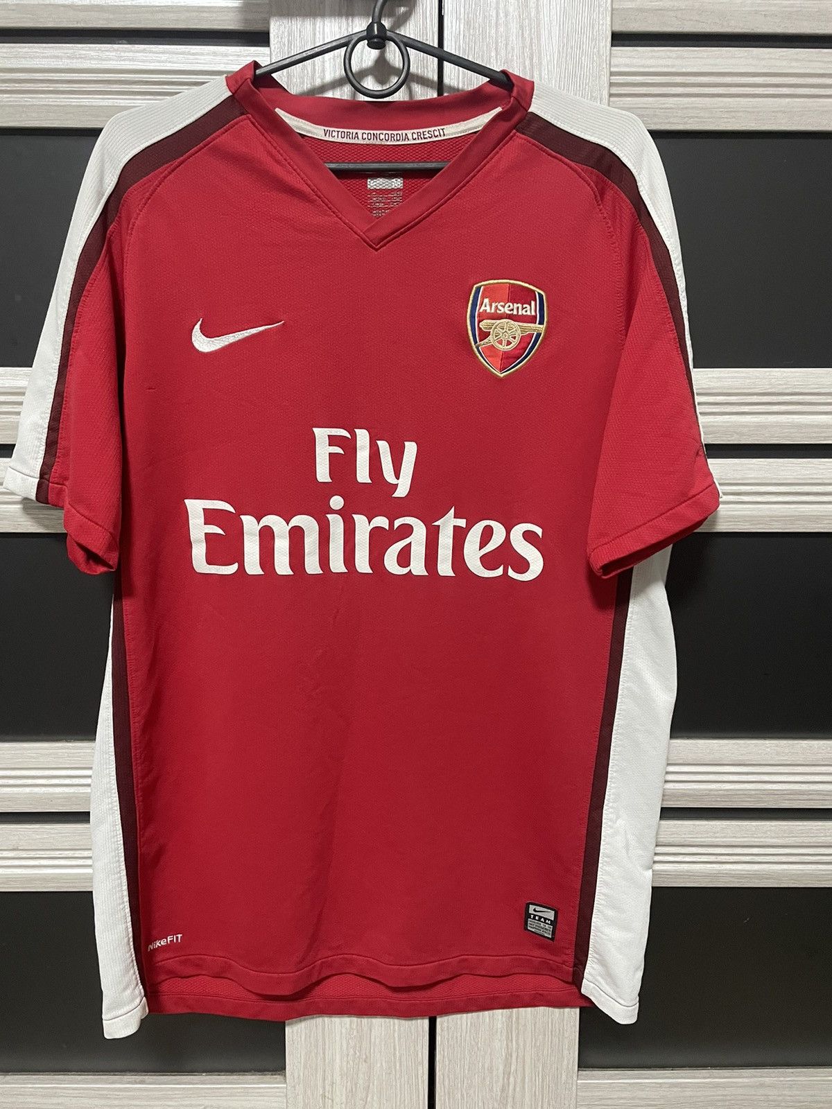 Nike Vintage Nike Arsenal London 08/09 Home Jersey Soccer Shirt M Size US M / EU 48-50 / 2 - 1 Thumbnail
