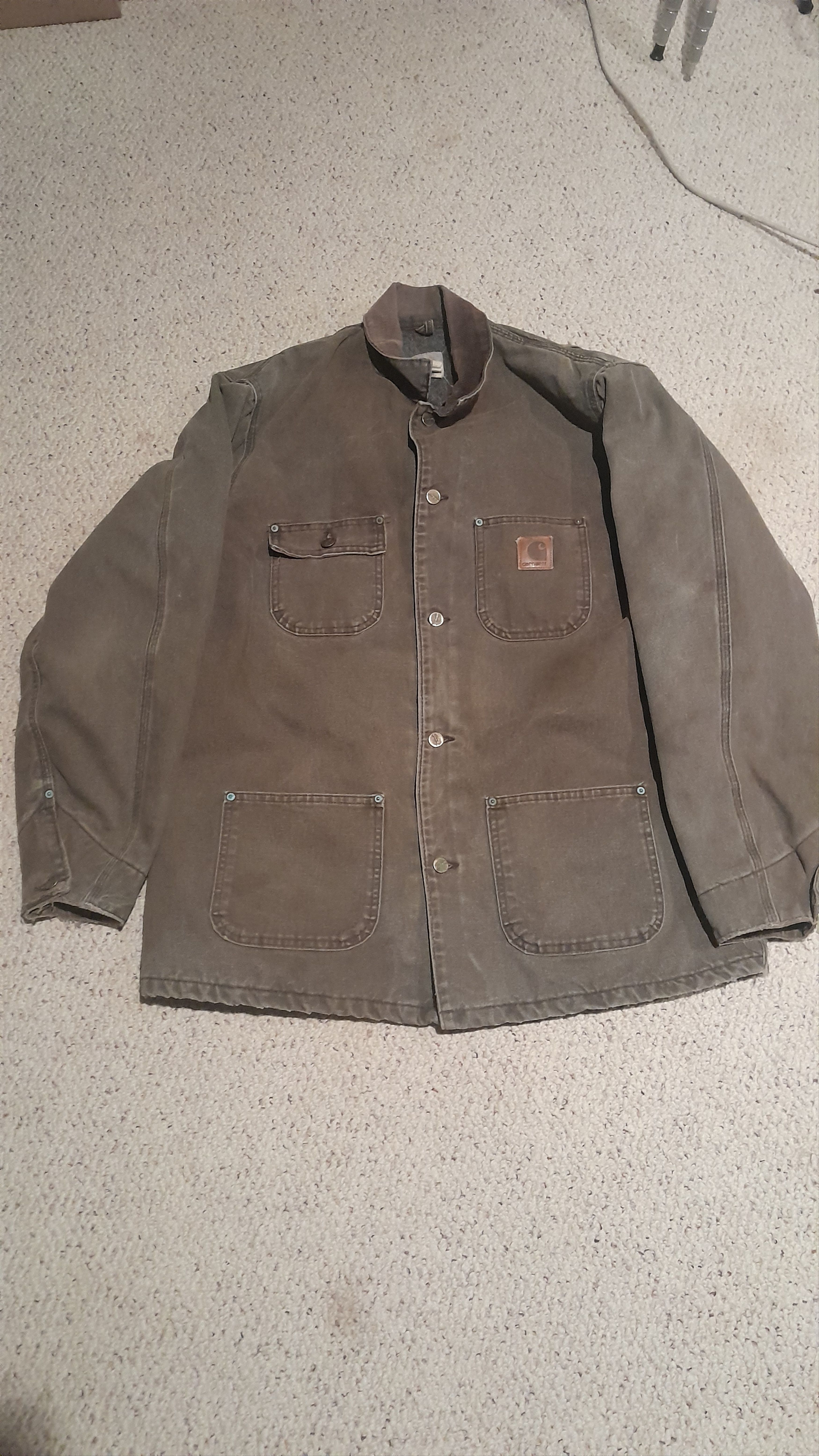 Carhartt Vintage Y2K Carhartt C02 CHT chore coat Size US L / EU 52-54 / 3 - 1 Thumbnail