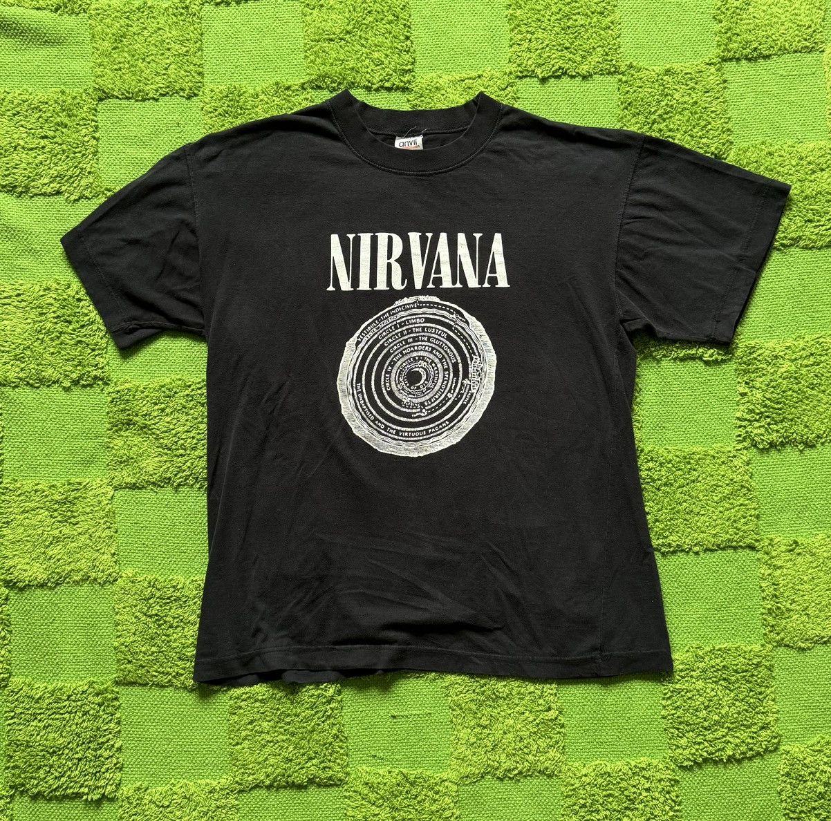 image of Vintage Nirvana Vestibule 1992 Licensed Black, Men's (Size Large)