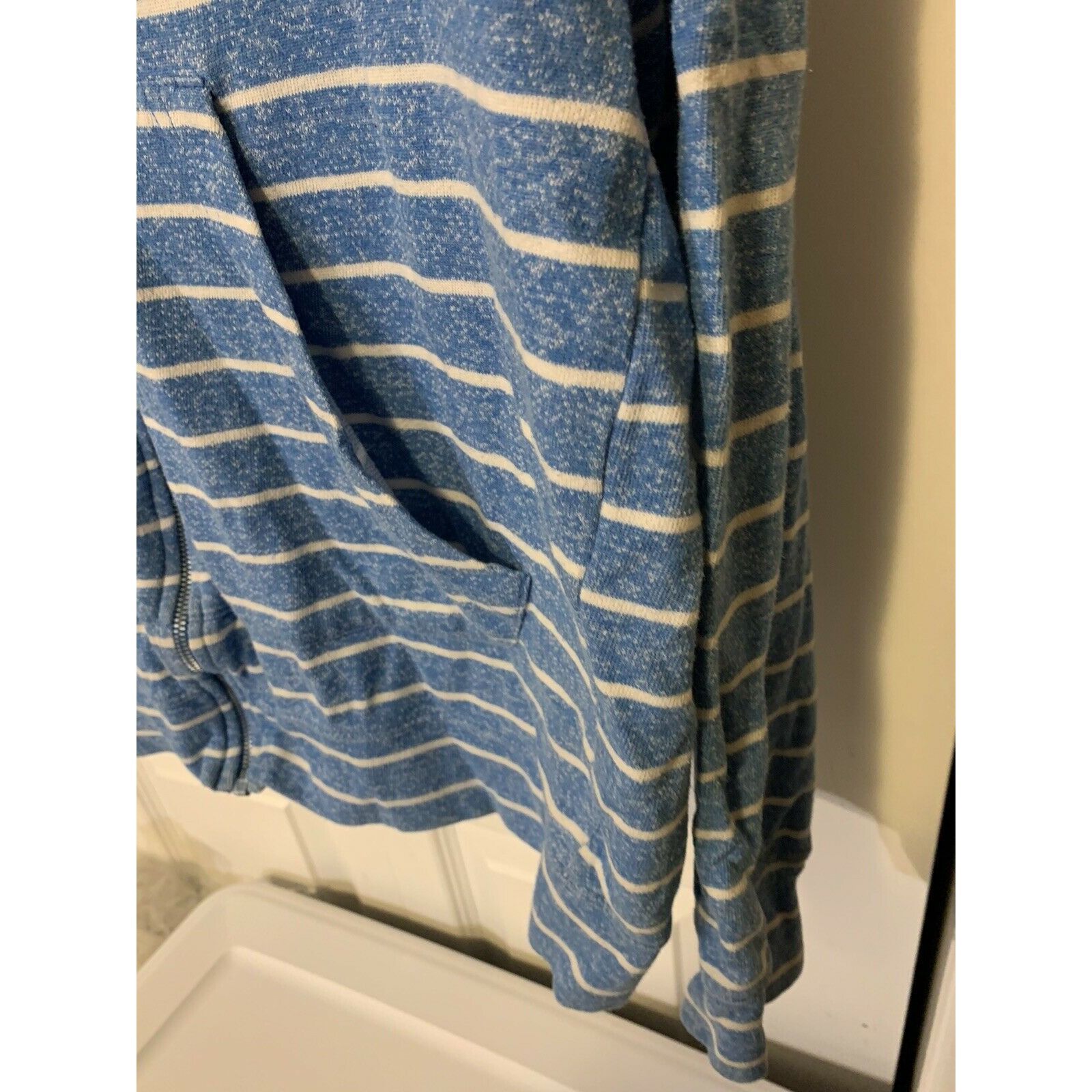Oakley Oakley Women’s Sz M Hoodie Sweatshirt Jacket Blue Stripe Dra Size M / US 6-8 / IT 42-44 - 5 Thumbnail