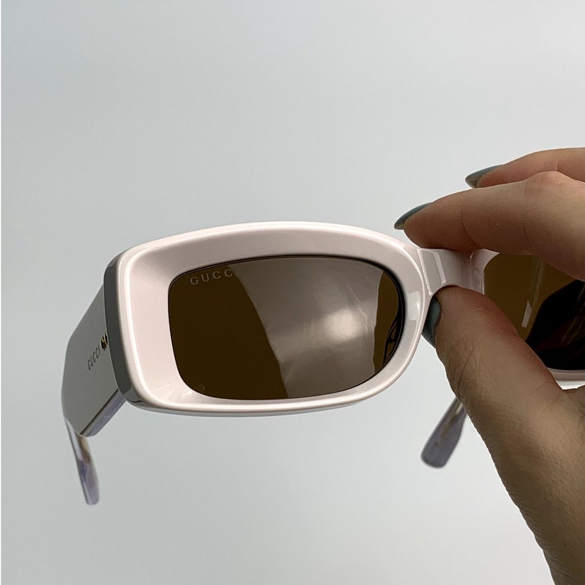 Gucci NEW Gucci Sunglasses GG1528S 003 Ivory Brown Women Authentic Size ONE SIZE - 6 Thumbnail