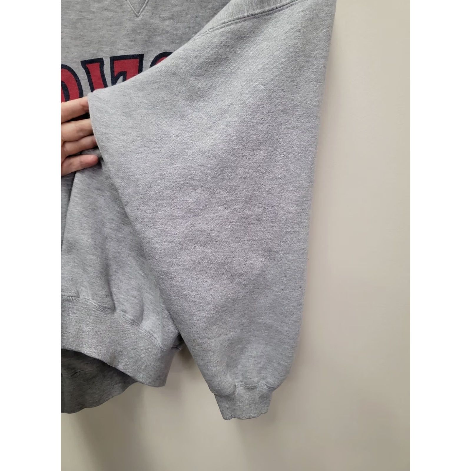 Nike VINTAGE Nike Arizona CENTER SWOOSH Sweatshirt Pullover Mens M Gray Crew Neck Long Sleeve Cotton Polyester Blend Logo Regular Size 25x25 Mw3/10 Size US M / EU 48-50 / 2 - 6 Thumbnail