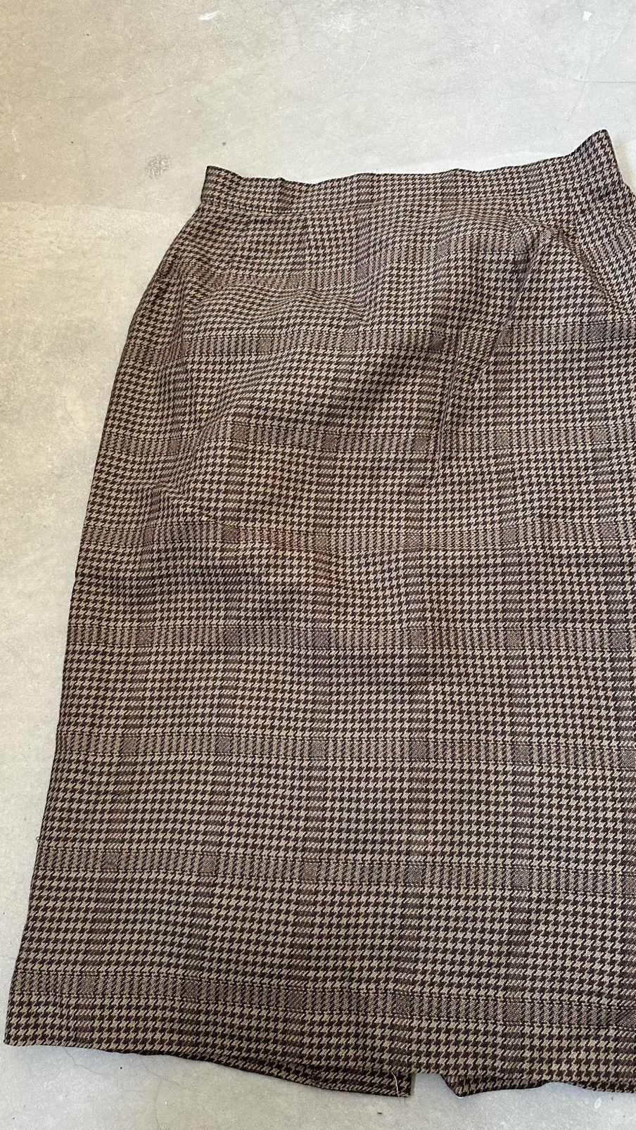 Burberry VINTAGE BURBERRYS CHECKERED SKIRT Size 26" / US 2 / IT 38 - 3 Thumbnail