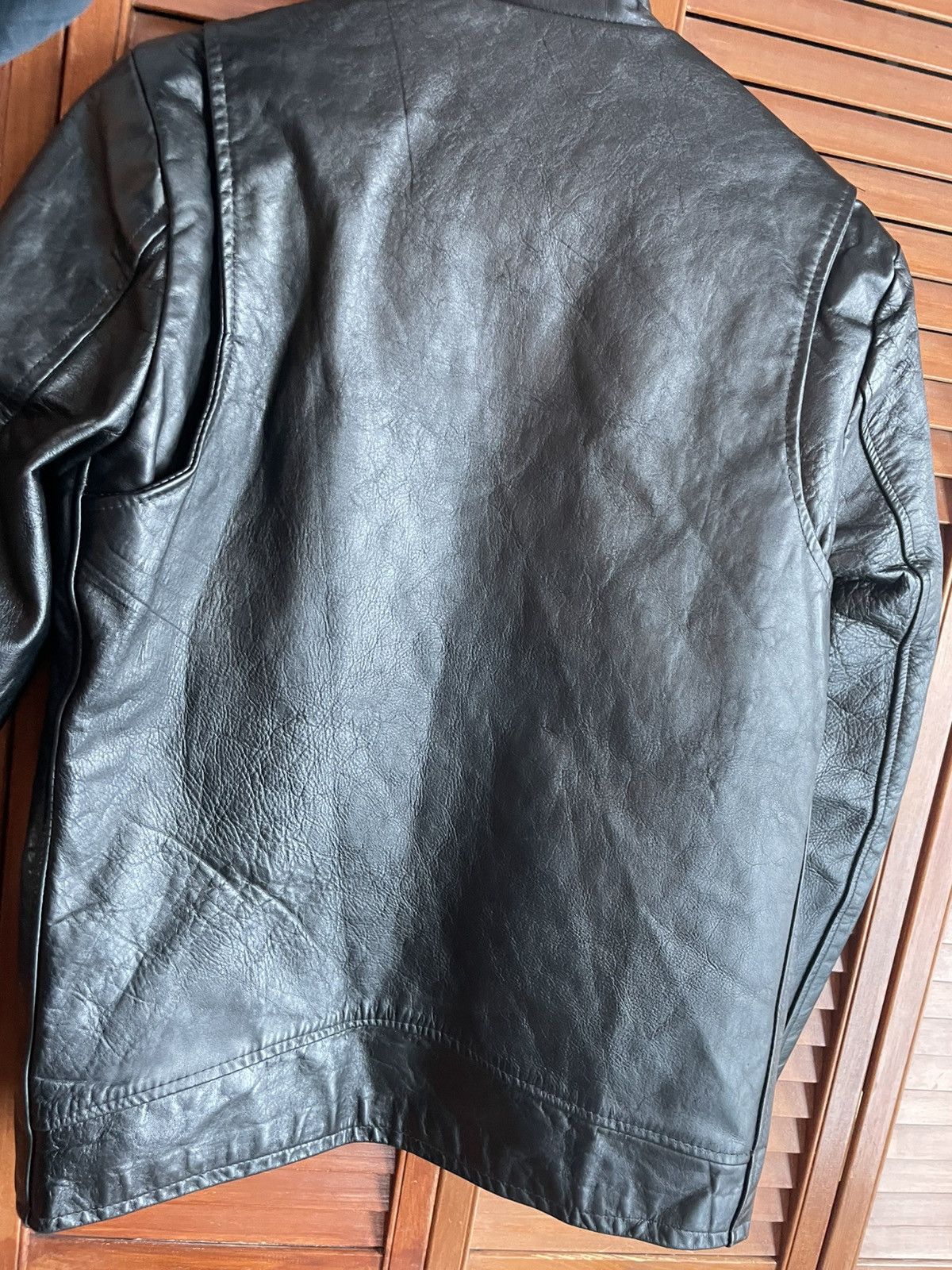 Vintage Luxury true vintage leather jacket Size US M / EU 48-50 / 2 - 2 Thumbnail