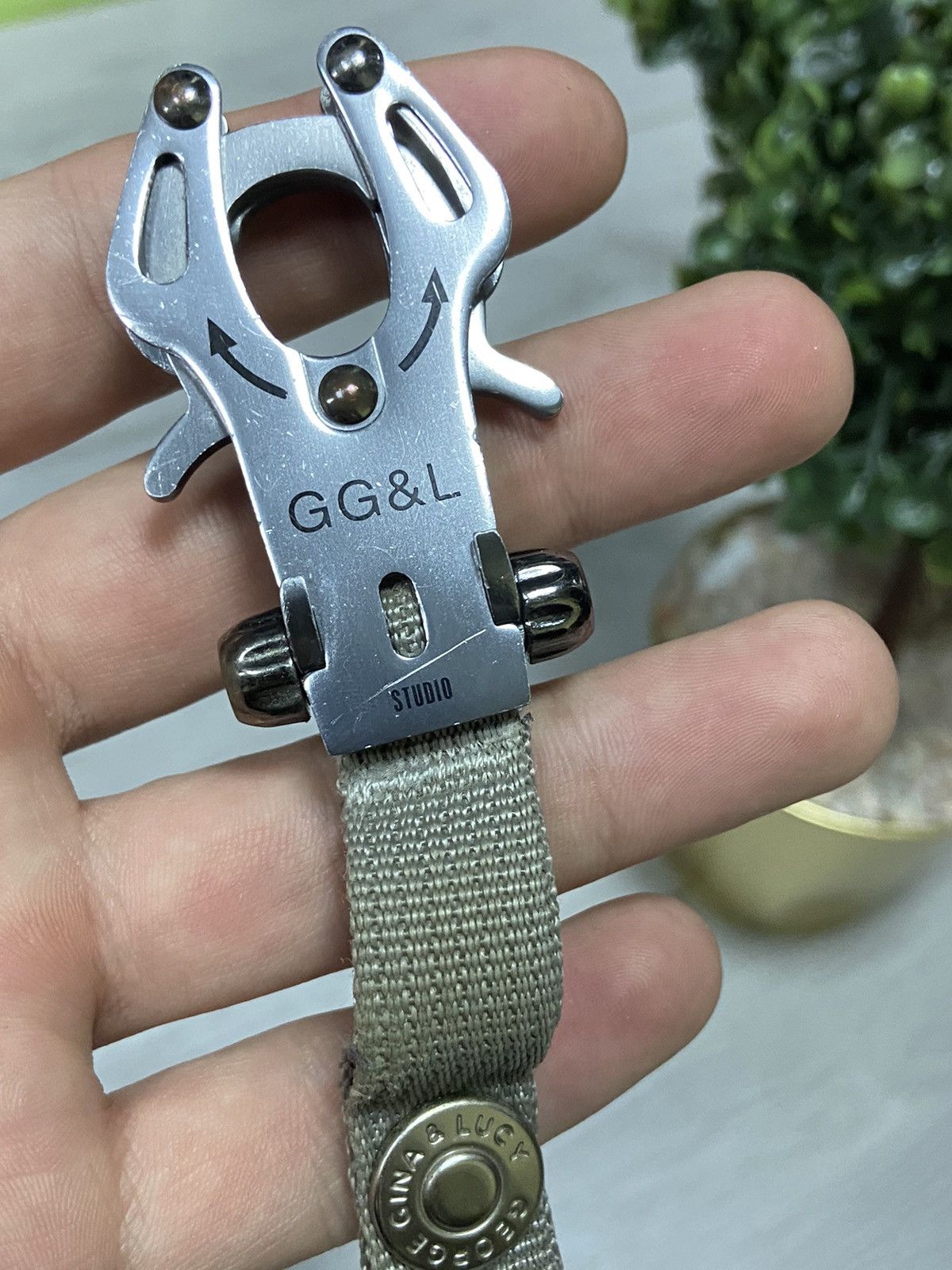 Jewelry George Gina Lucy ALYX style SMALL vintage carabiner key GGL Size ONE SIZE - 4 Thumbnail