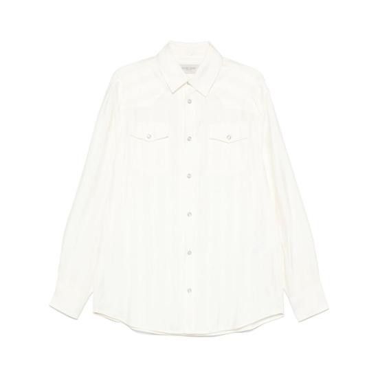 Golden Goose GOLDEN GOOSE Men Long Tops GMP02252 P001877 20103 WHITE Size US L / EU 52-54 / 3 - 1 Thumbnail
