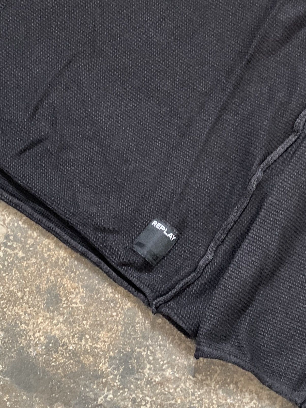 Replay Replay Waffleknit Longsleeve Tshirt Size US M / EU 48-50 / 2 - 2 Thumbnail