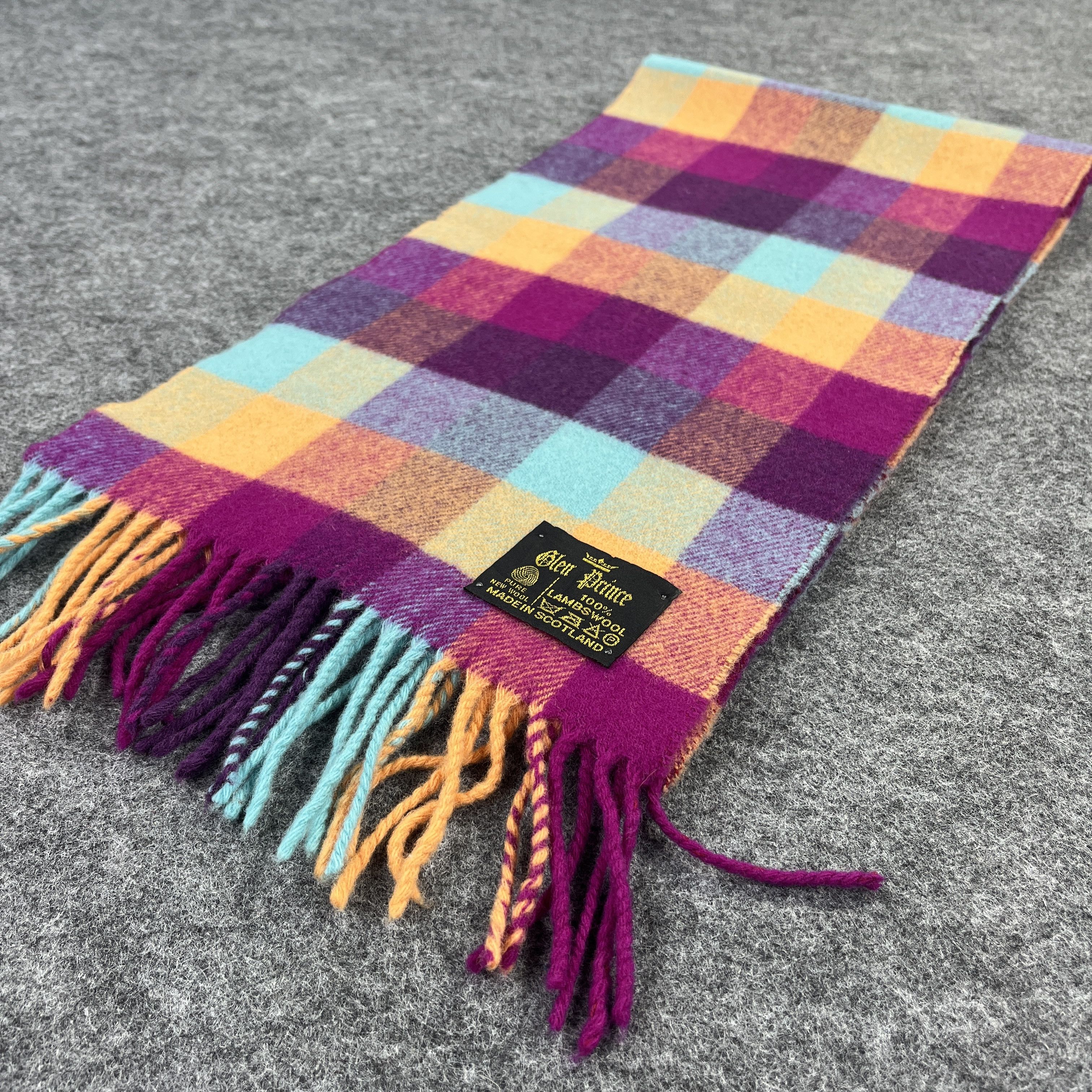 Vintage Glen Prince Scarf / Muffler / Neckwear T959 Size ONE SIZE - 8 Thumbnail