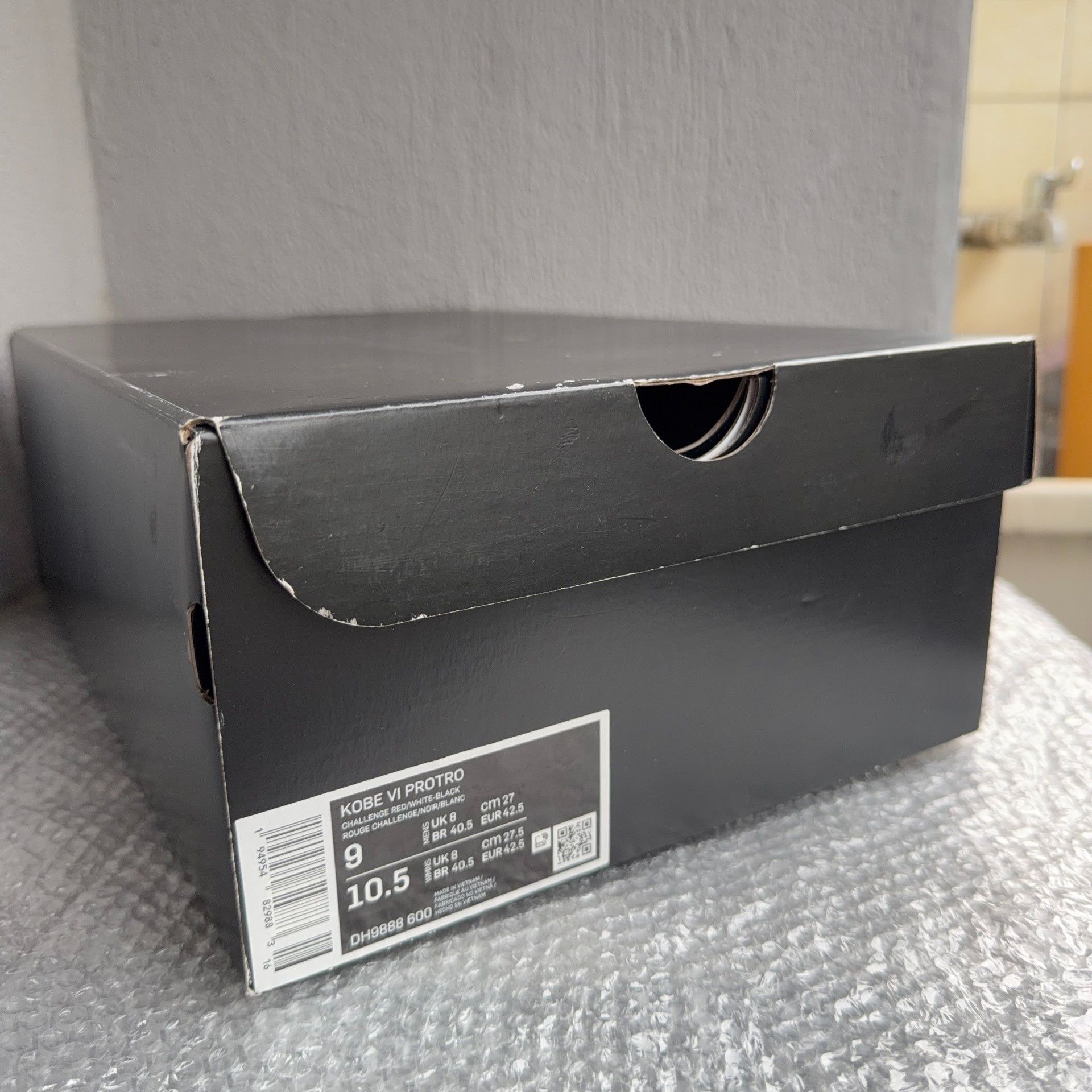 Nike Zoom Kobe 6 All-Star Black Red Size US 9.5 / EU 42-43 - 8 Thumbnail