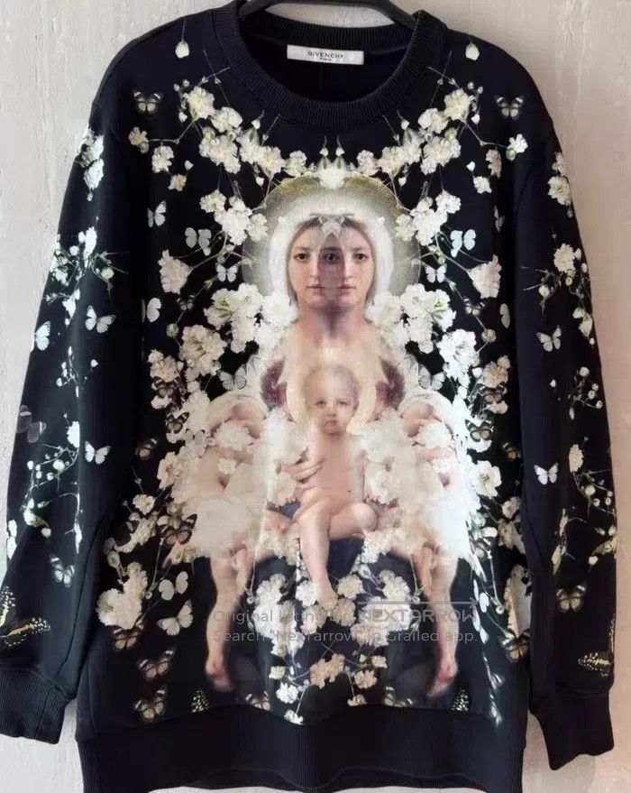 Givenchy Givenchy Starry Madonna Hoodie Size US XS / EU 42 / 0 - 1 Thumbnail