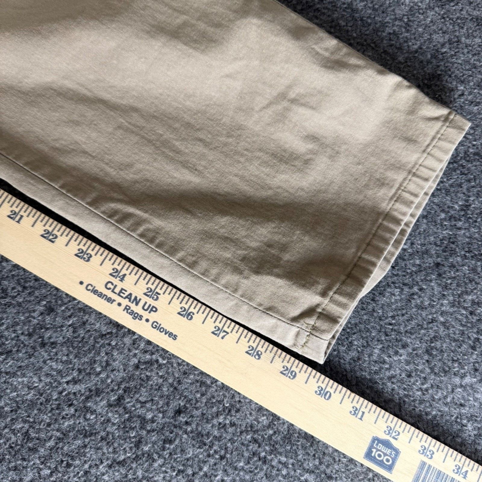 Wrangler Wrangler ATG Mens Cargo Pant Beige 34x30 Outdoor Hiking Size US 34 / EU 50 - 6 Thumbnail