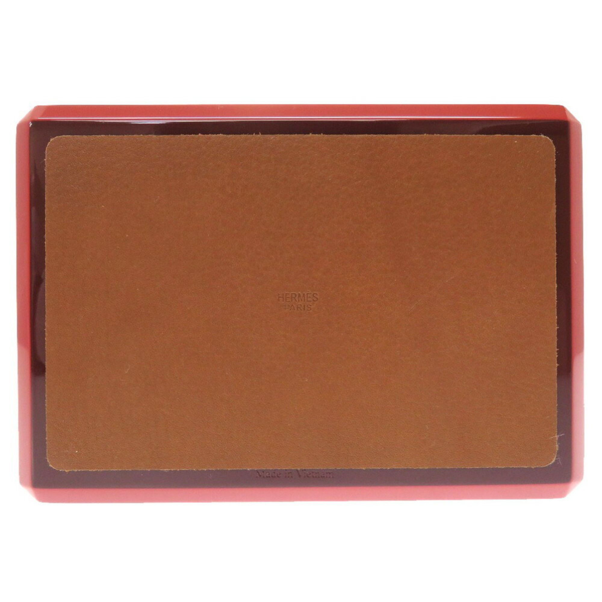 image of Hermes - Clutch in Burgundy, Women's