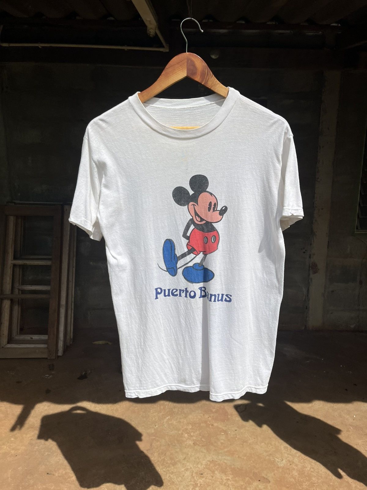 Vintage Thrashed Mickey Mouse vintage slimfit Size US M / EU 48-50 / 2 - 1 Thumbnail