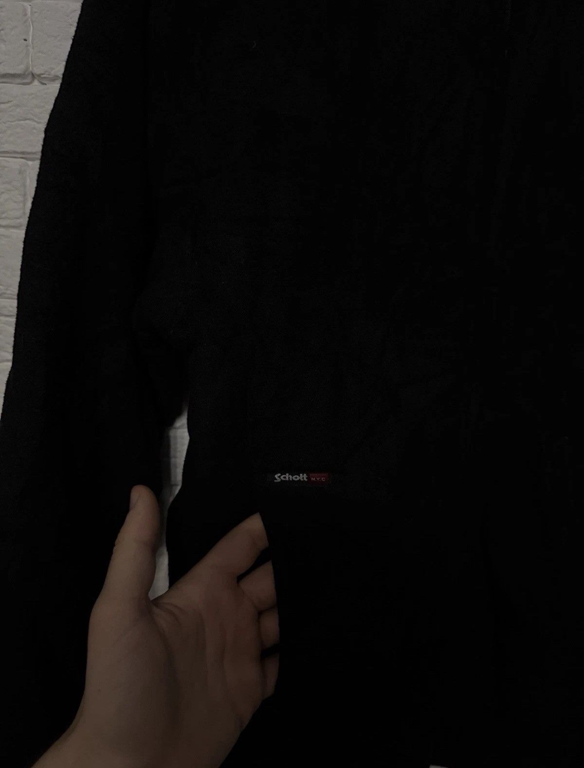 Schott Schott NYC Sherpa Bomber Jacket Full Zip Army Type Sz M Size US M / EU 48-50 / 2 - 4 Thumbnail