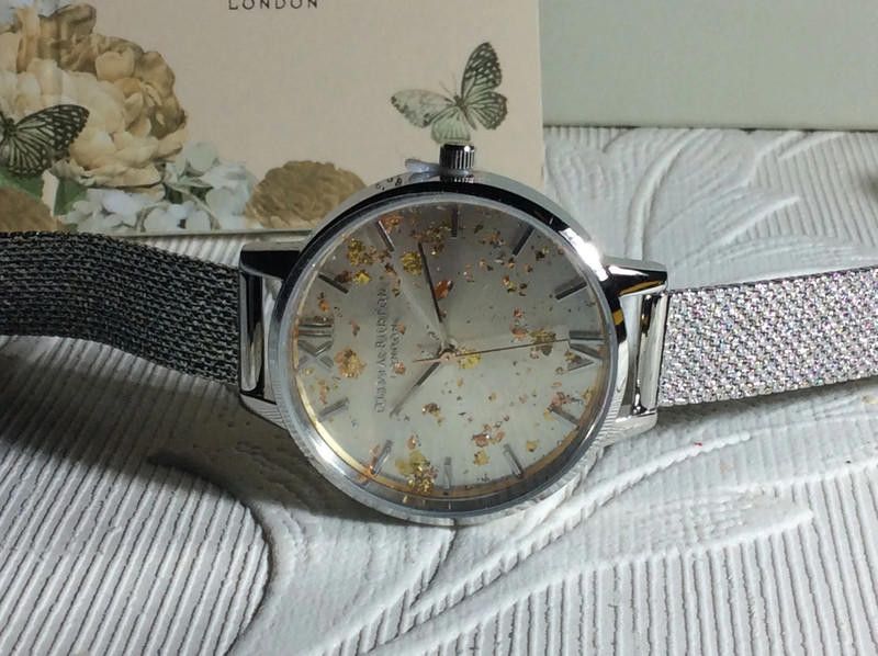 Designer Olivia silver ladies dial mesh stainless steel watch Size ONE SIZE - 4 Thumbnail