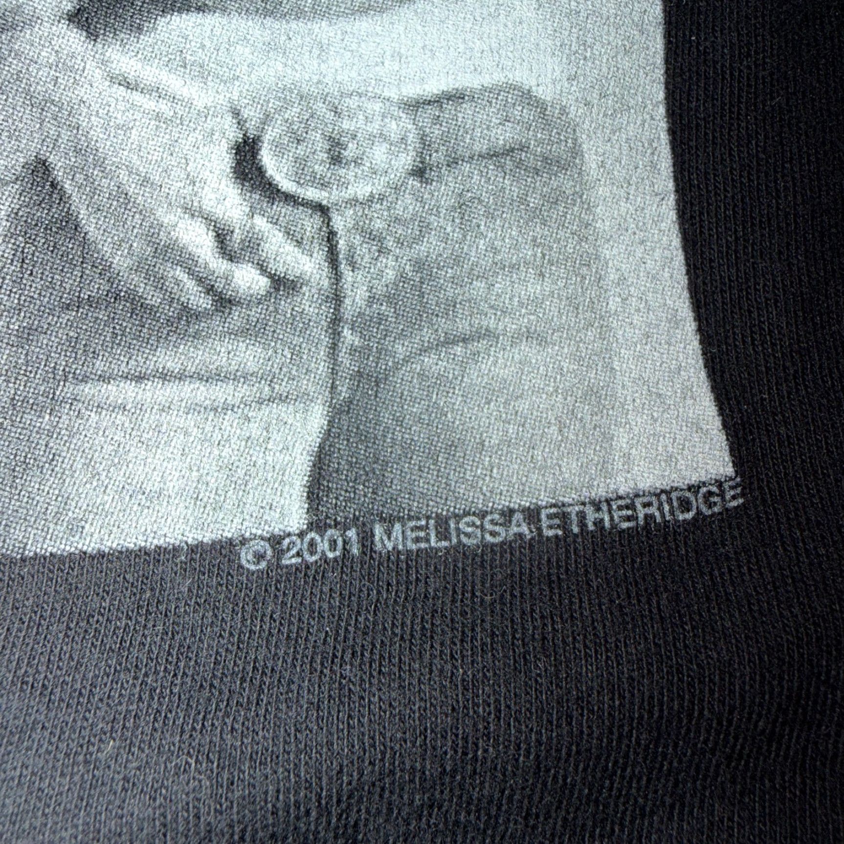 Melissa VINTAGE Melissa Etheridge Tour Shirt L Black Crew Neck Short Sleeve T-Shirt Men Cygnus Band Tee 2001 Size US L / EU 52-54 / 3 - 5 Thumbnail