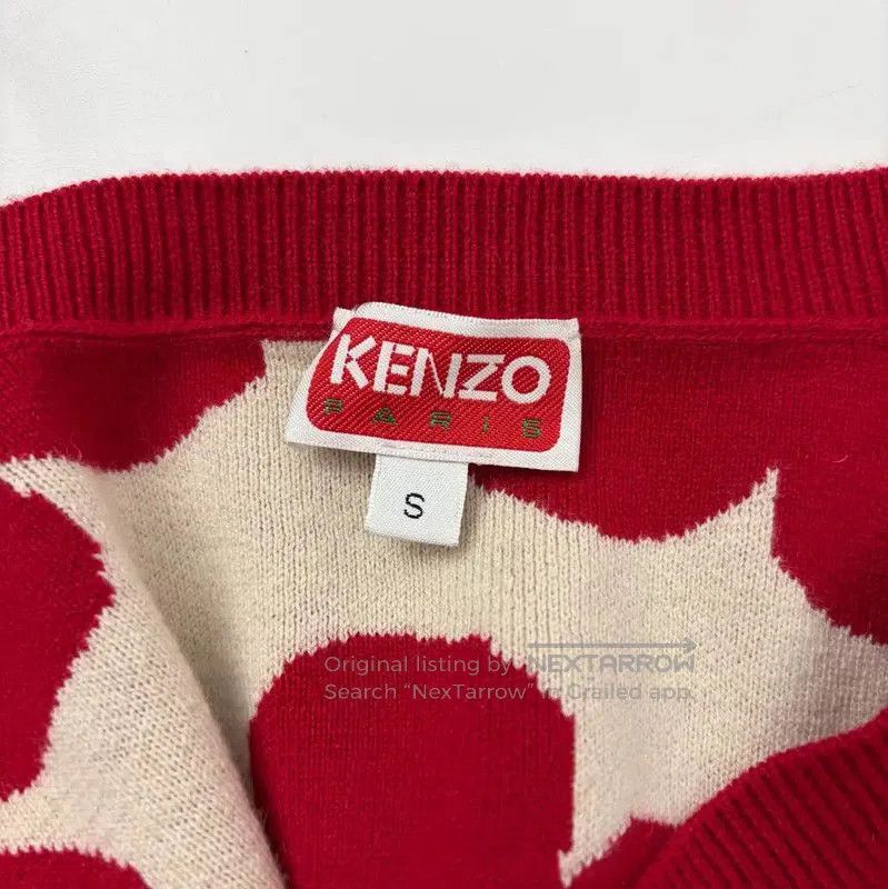 Kenzo KENZO Red Wool Pullover Sweater for Women . Size S / US 4 / IT 40 - 3 Thumbnail