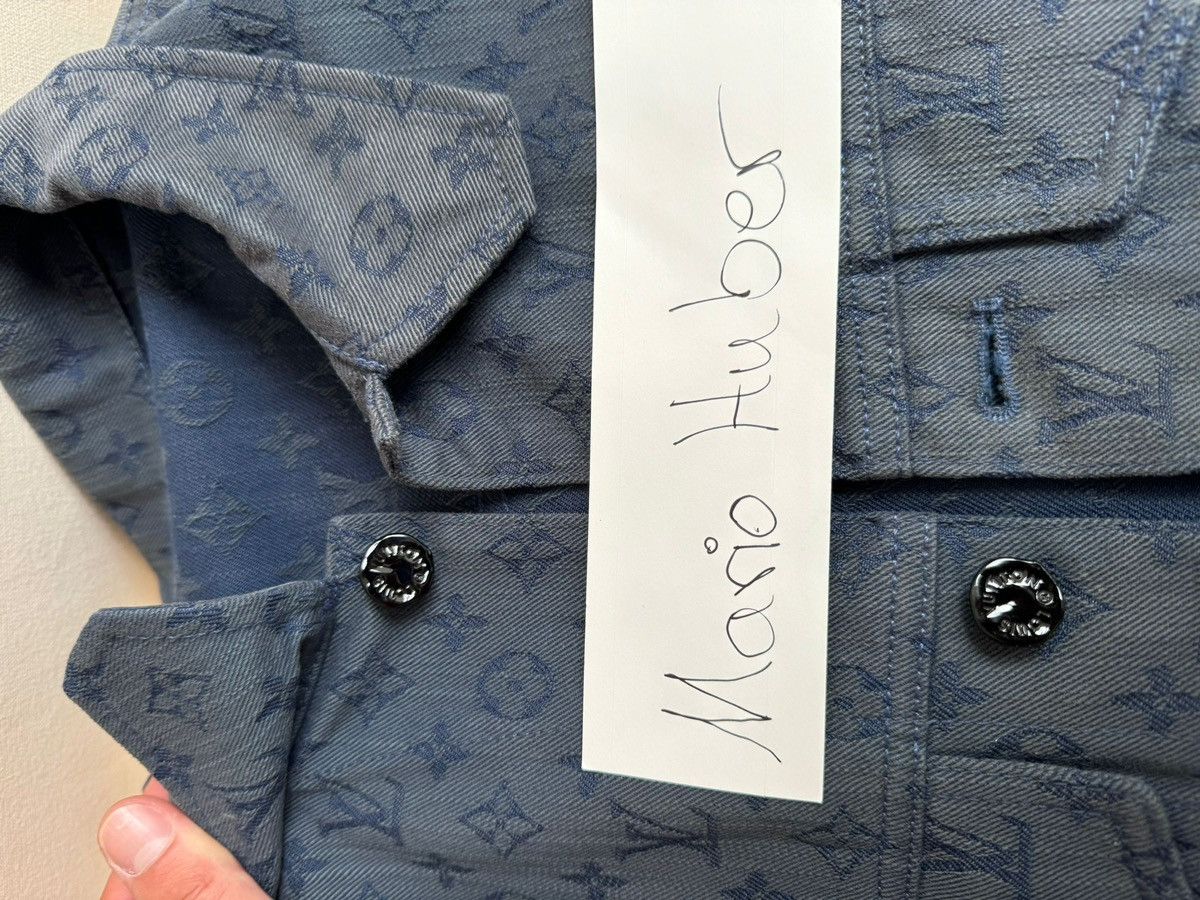 Louis Vuitton Louis Vuitton Denim Jeans Jacket Monogram Virgil Abloh Size US M / EU 48-50 / 2 - 12 Thumbnail