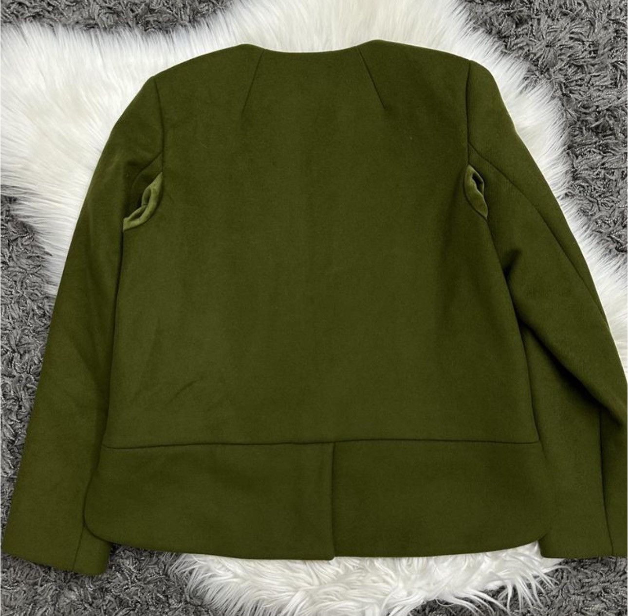 Designer vintage jacket L’autre chose trend lana vergine luxury Size S / US 4 / IT 40 - 9 Thumbnail