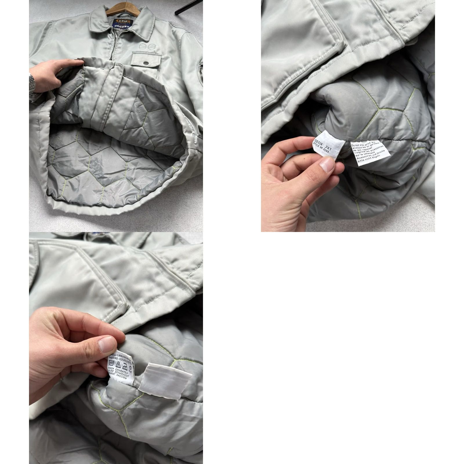 G-Star VINTAGE G-Star Bomber Jacket MA-2 Flyer Quilted Military Mens Casual Mint Size L Size US L / EU 52-54 / 3 - 9 Thumbnail