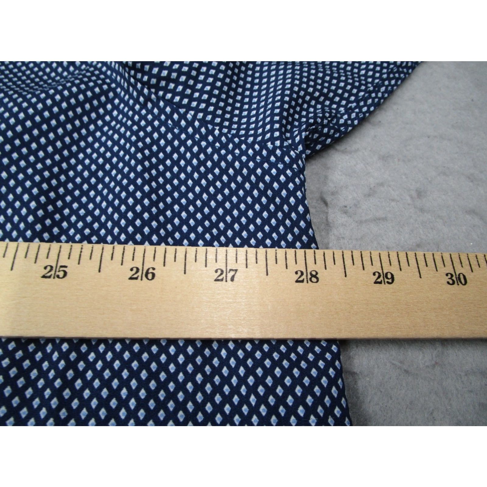 Tailorbyrd TAILORBYRD Shirt Mens 2XB Blue Button Up Performance Long Sleeve Work SPF 30 Size US XXL / EU 58 / 5 - 7 Thumbnail