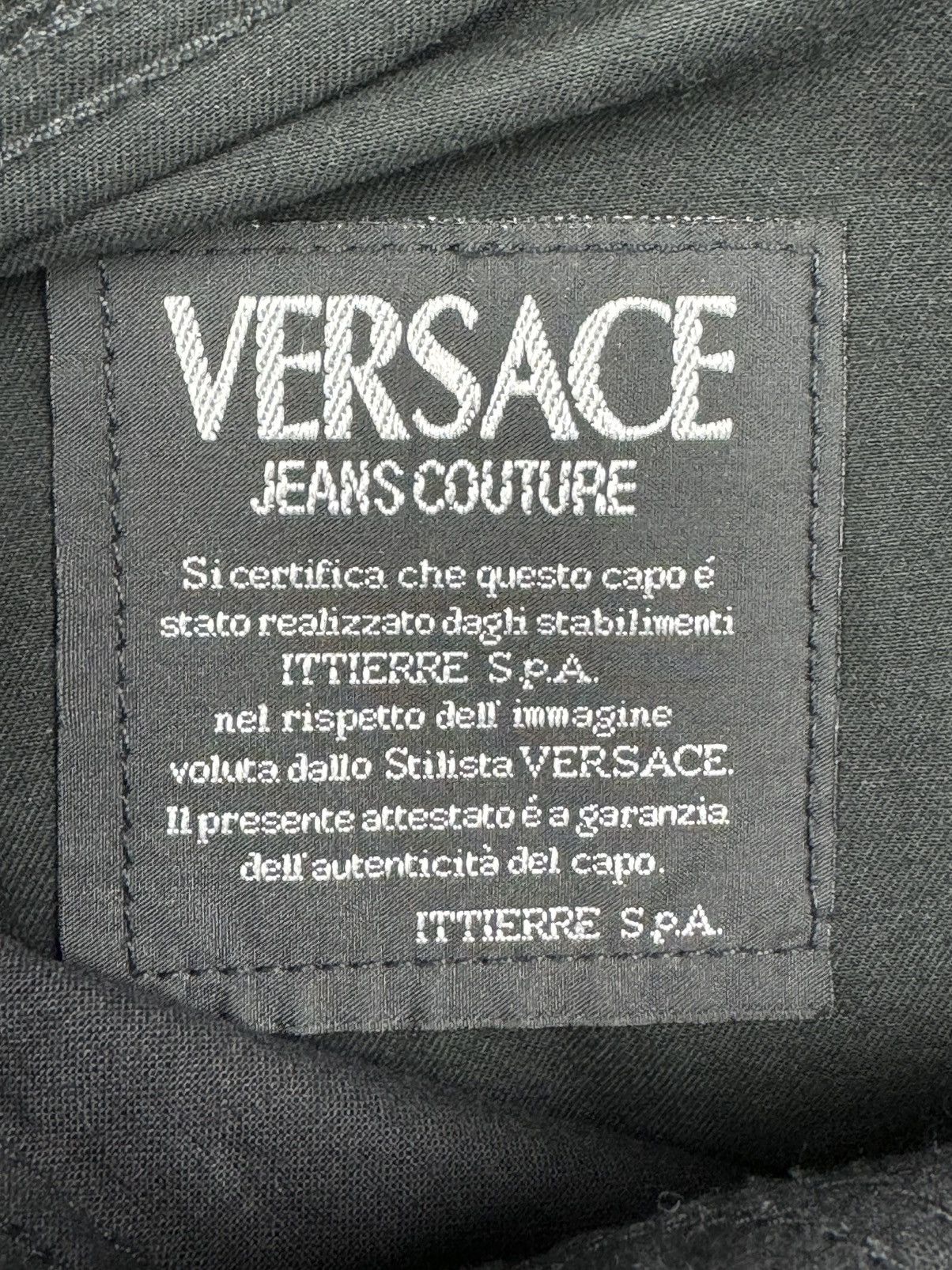 Versace × Versace Jeans Couture Vintage 90's Versace Jeans Couture 28/42 Size 28" / US 6 / IT 42 - 5 Thumbnail