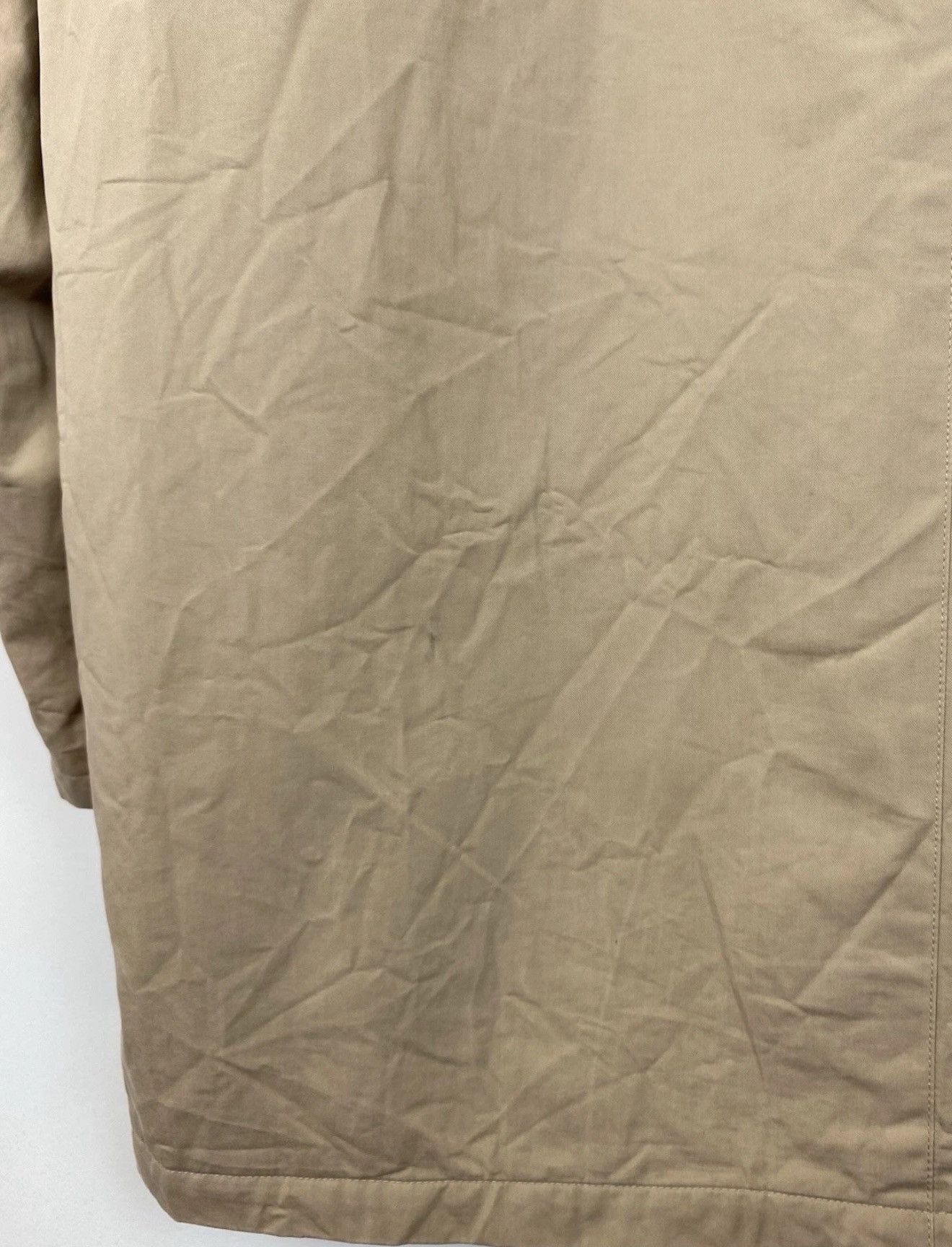 Burberry Burberry London Full Zip Collared Coat Jacket Beige Top Logo Size US XL / EU 56 / 4 - 19 Thumbnail