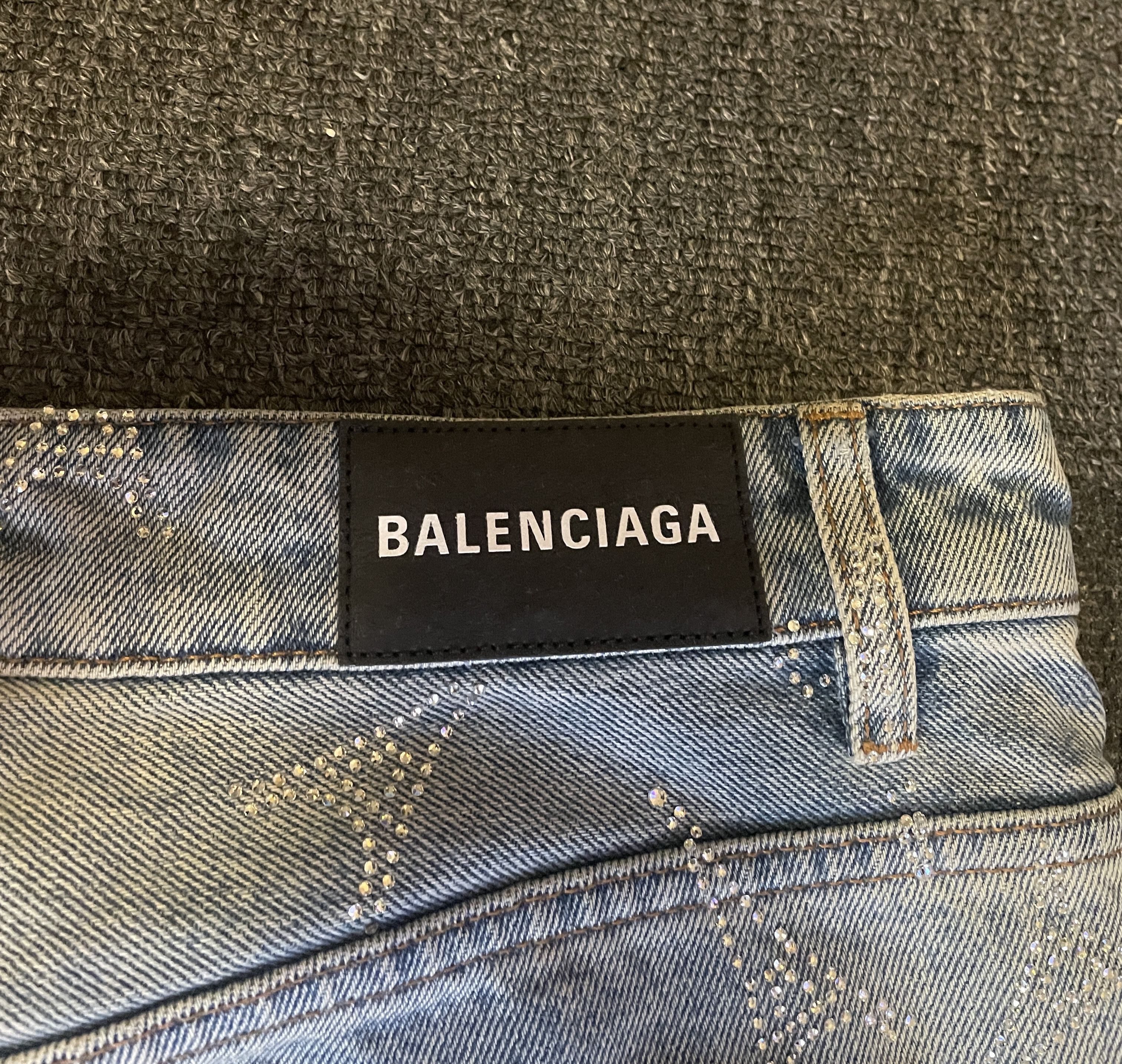 Balenciaga Balenciaga Unisex Diamond Paris Eiffel Tower size 29 Size US 29 - 7 Thumbnail
