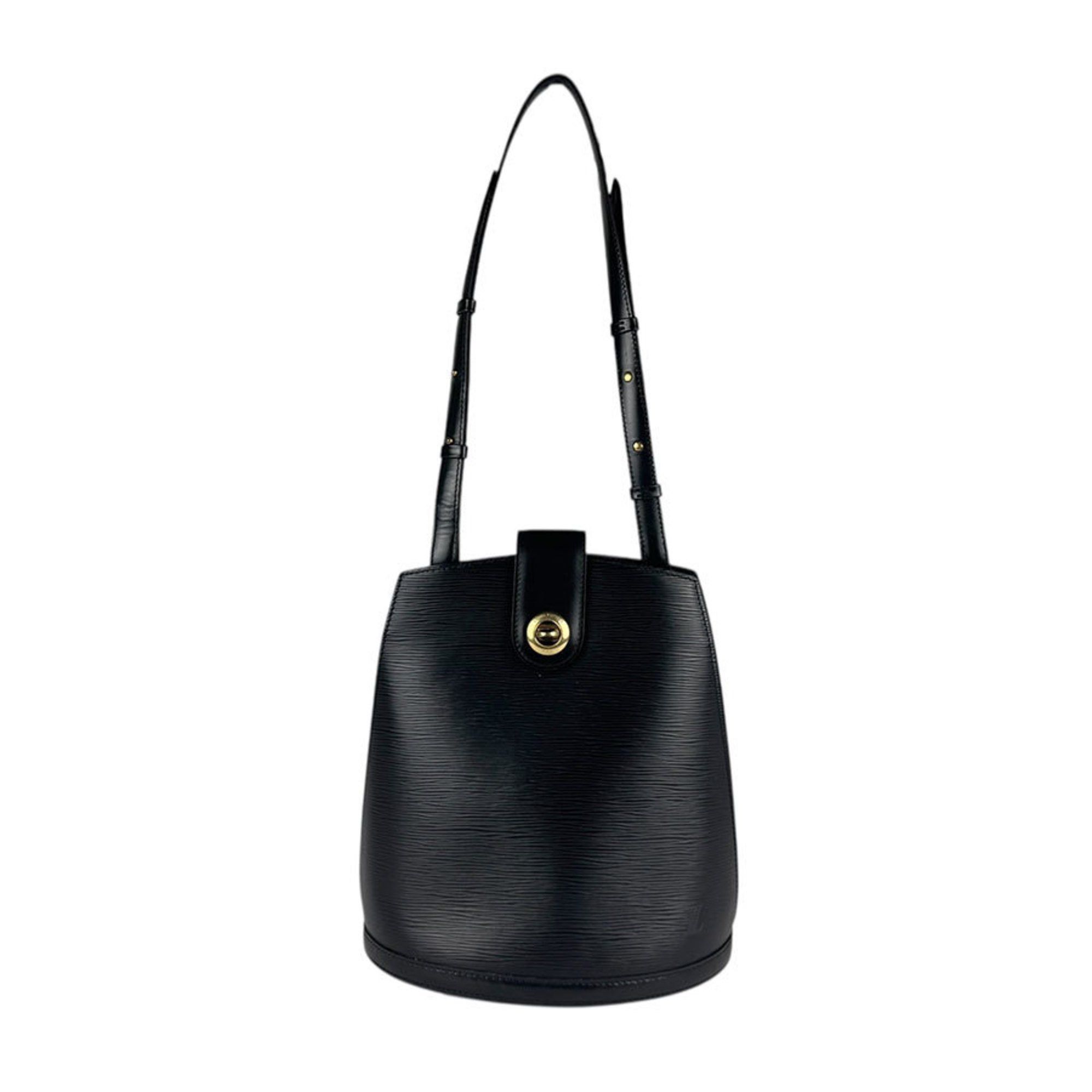 Louis Vuitton Shoulder Bag Epi Cluny Leather Noir Women's M52252 Z5170