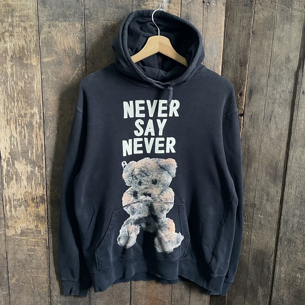 image of Vintage Milk Boy Hoodie in Black, Men's (Size Medium)