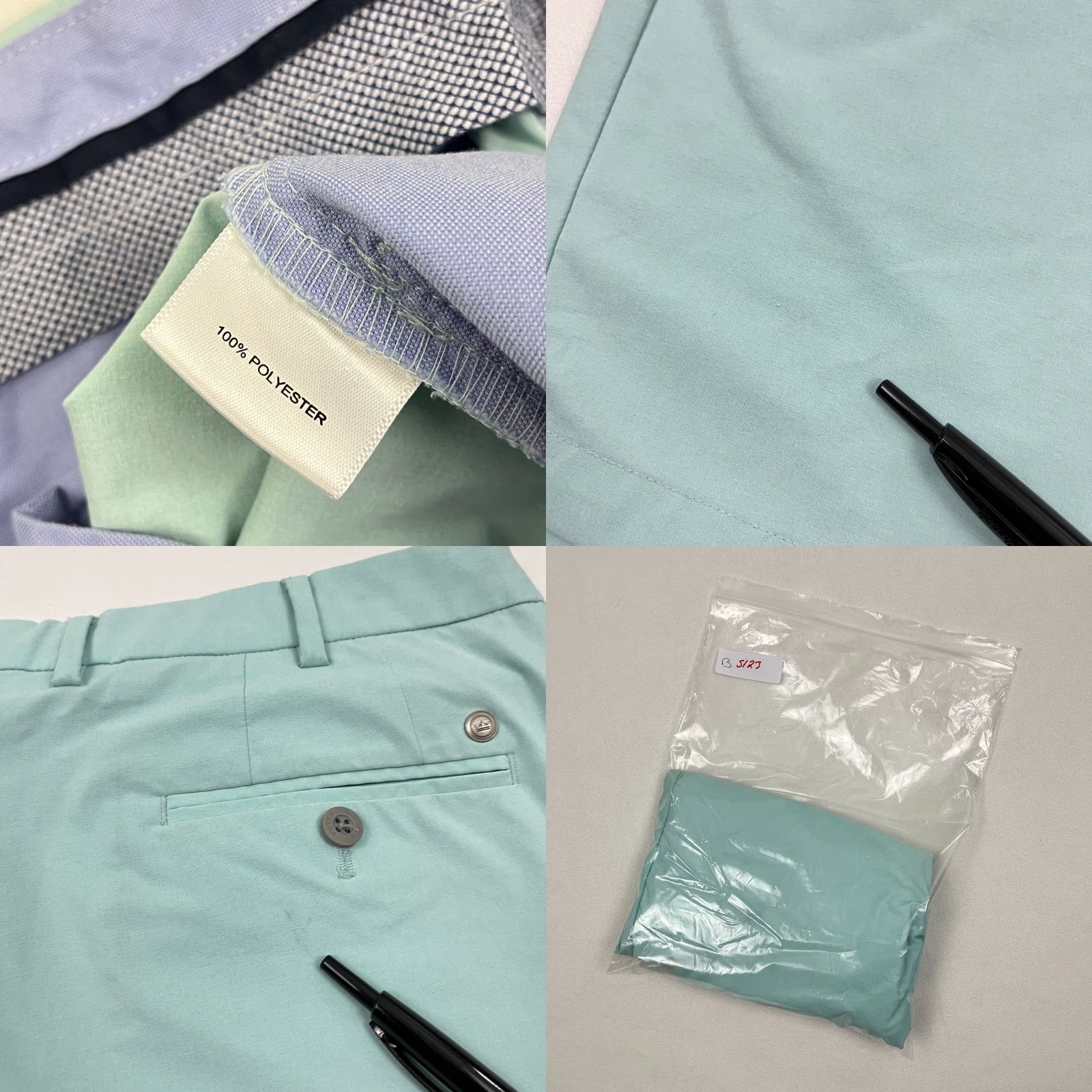 Peter Millar VINTAGE? No — Peter Millar Crown Crafted Shorts Mens 38 x 9 Green Active Performance Golf Prep Shirt? Size US 38 / EU 54 - 8 Thumbnail