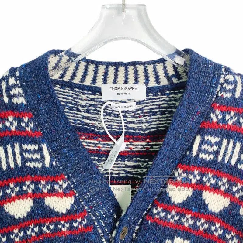 Thom Browne Thom Browne Colorful Wool Women's Cardigan . Size S / US 4 / IT 40 - 3 Thumbnail