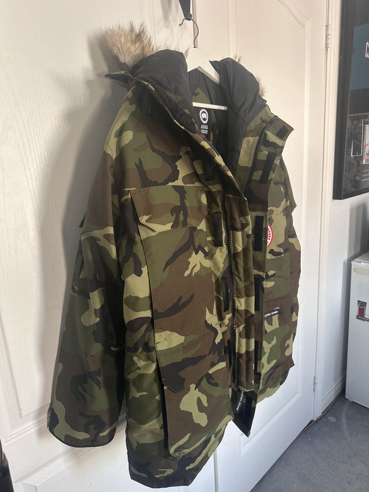 Canada Goose Canada Goose Expedition Parka Camo w/ Removable Fur Hood Size US L / EU 52-54 / 3 - 7 Thumbnail