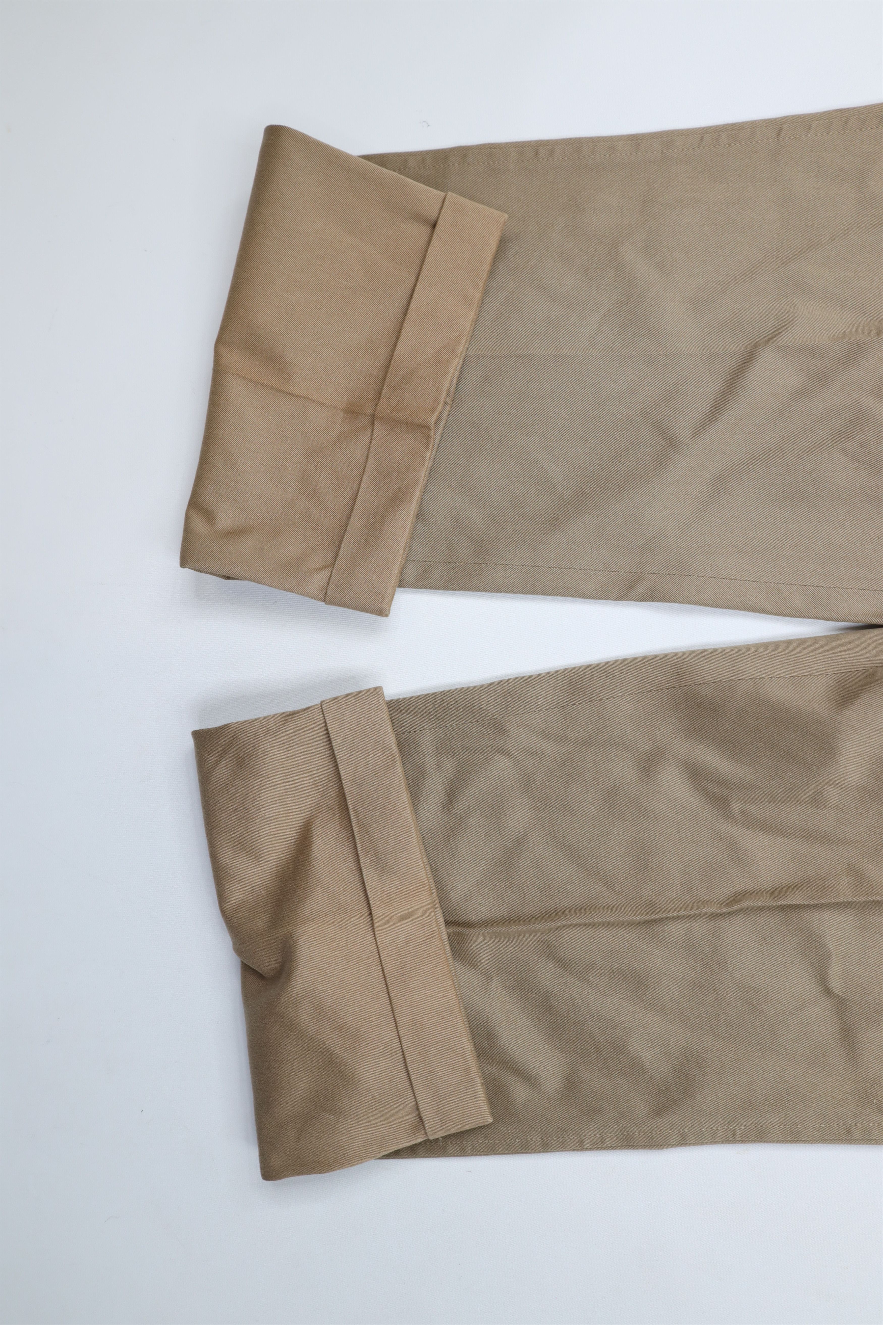 Lands' End × Vintage Vintage 70s Lands End Heavy Wide Leg Chino Pants Beige USA Size US 36 / EU 52 - 5 Thumbnail