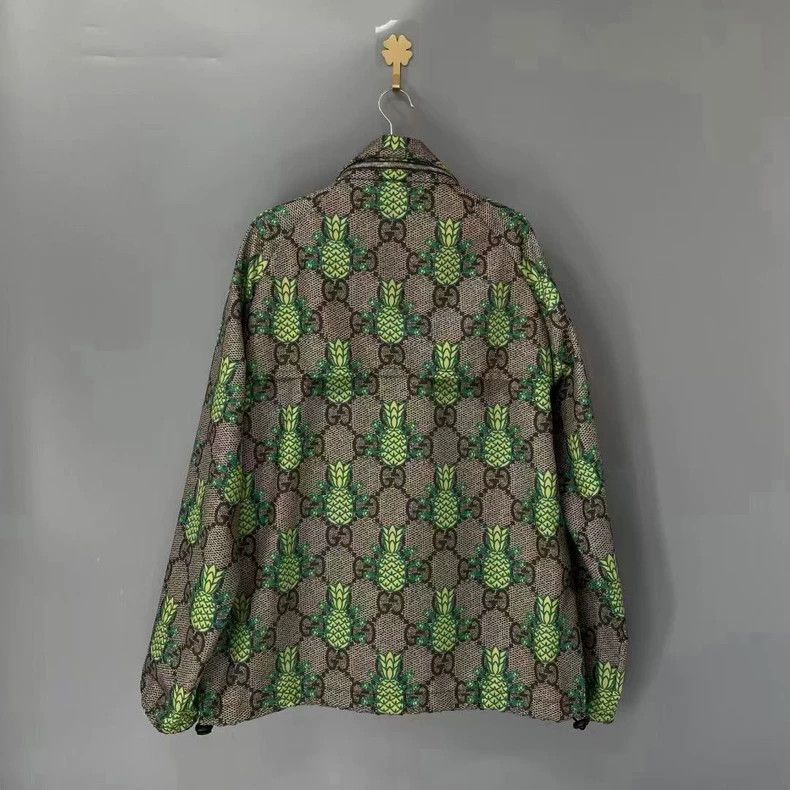 Gucci Gucci Pineapple series full logo zipper jacket 2501-Nextarr Size US S / EU 44-46 / 1 - 3 Thumbnail