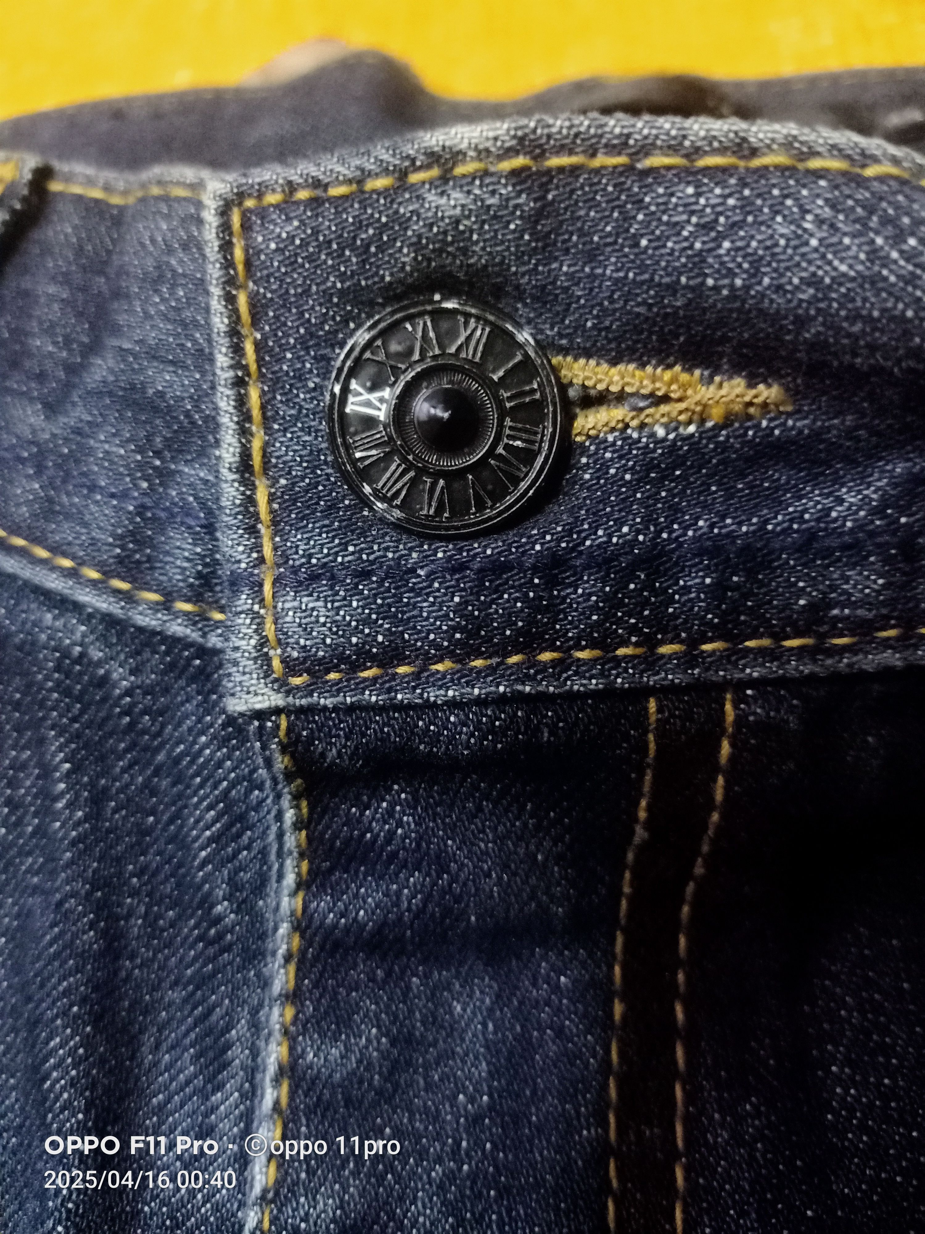 If Six Was Nine × Le Grande Bleu (L.G.B.) Midas 9 XL FlareDenim HoneyCum Design Size US 33 - 11 Thumbnail