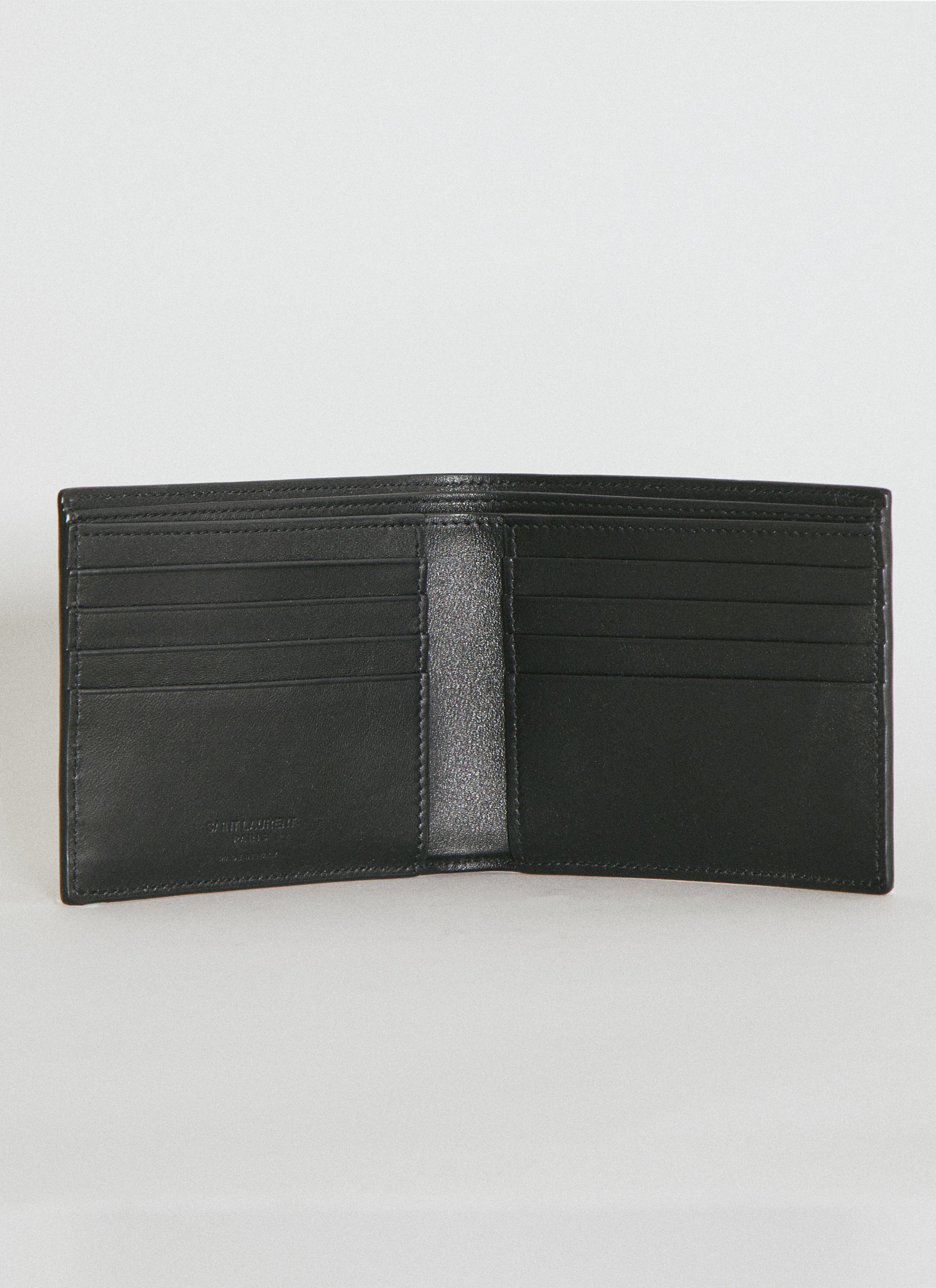 Saint Laurent Paris o1tp1o0125 Wallet in Black Size ONE SIZE - 2 Thumbnail