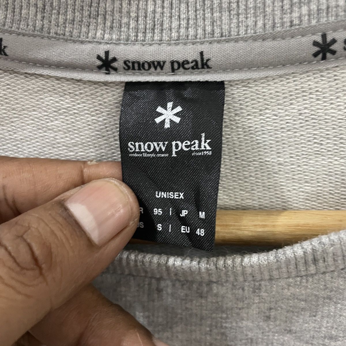 Snow Peak Vintage Snow Peak Crewneck Sweatshirt Size US M / EU 48-50 / 2 - 5 Thumbnail
