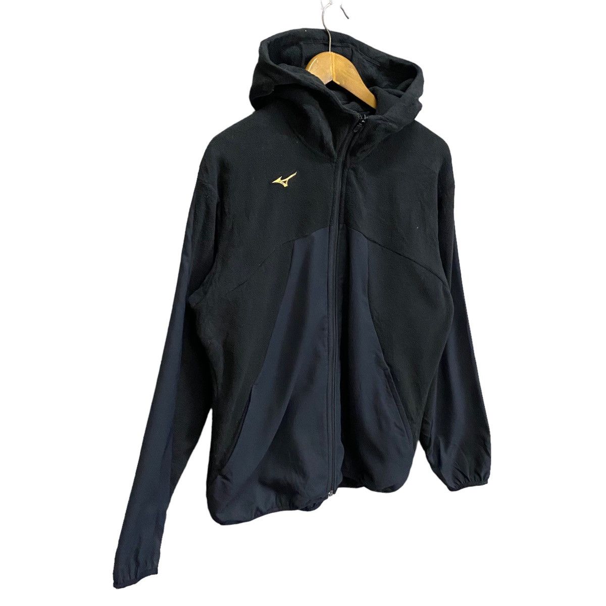 Japanese Brand × Mizuno × Vintage Mizuno pro major quality half fleece zipper hoodie Size US M / EU 48-50 / 2 - 2 Thumbnail