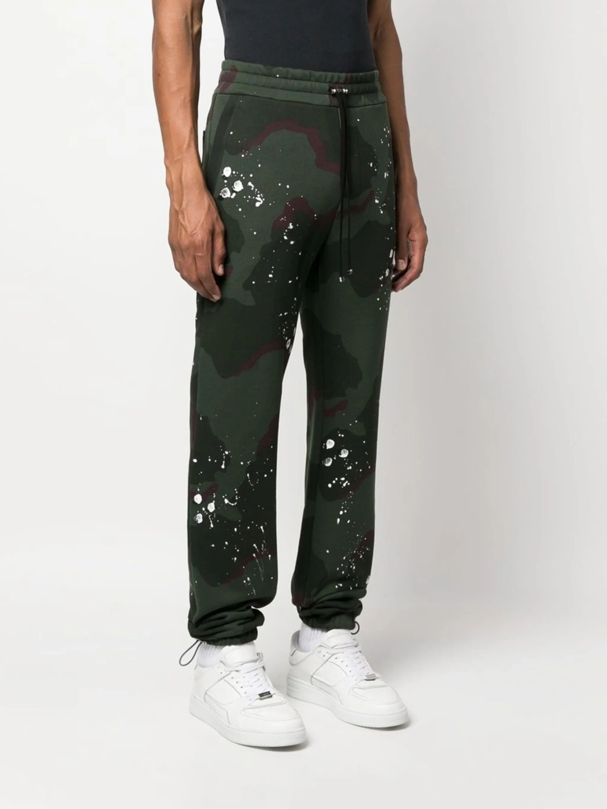 Amiri o1gr1nt0325 Army Logo Sweatpants & Joggers in Camo Size US 30 / EU 46 - 3 Thumbnail