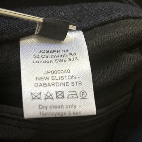 Joseph Ribkoff Joseph $990 High-End Europe Designer Brand Navy Slacks Trous Size 38" / US 16 / IT 52 - 5 Thumbnail