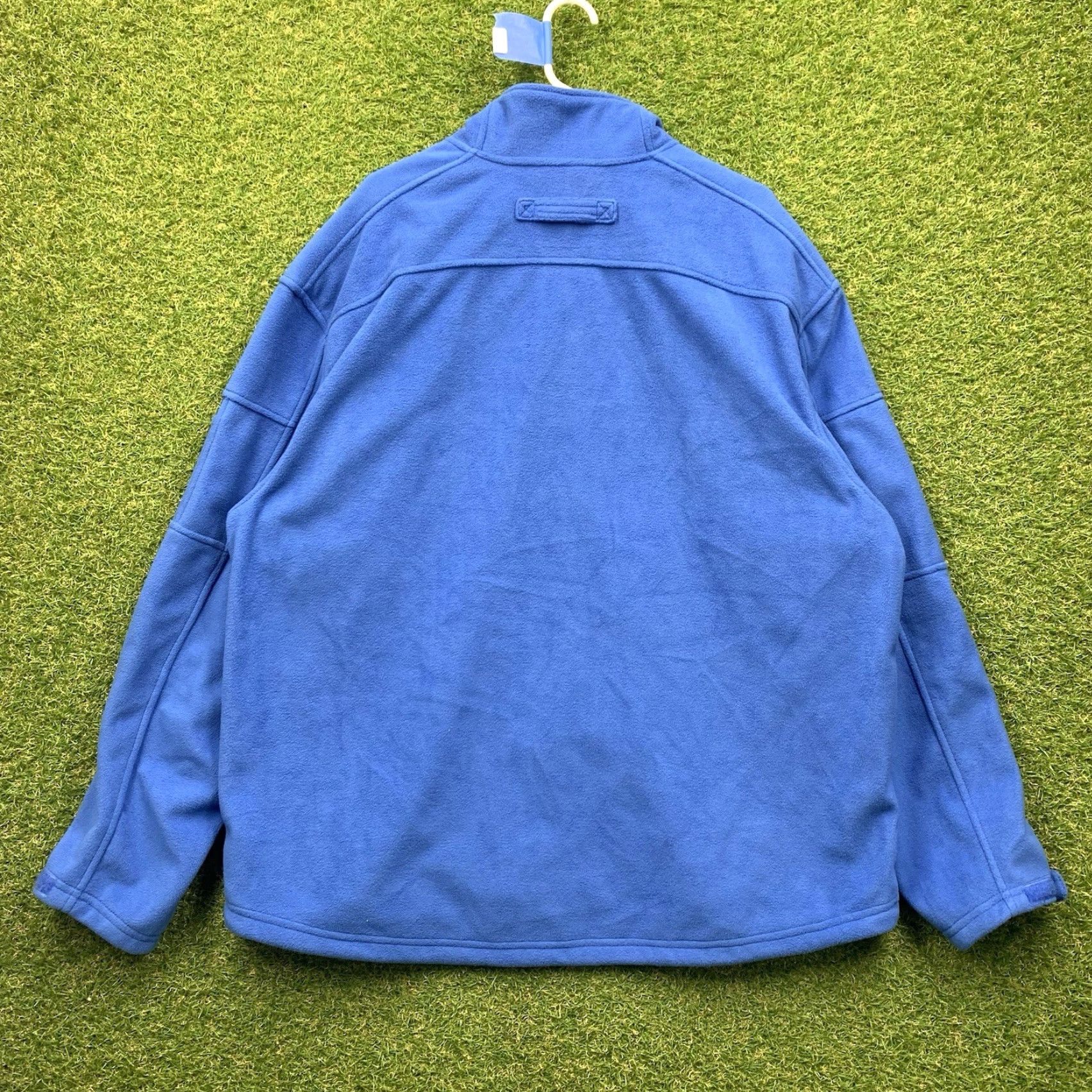 Vintage DULUTH TRADING Shoreman's Fleece Jacket Mens 2XL XXL Blue Gridlock Zip Up NWT Size US XXL / EU 58 / 5 - 2 Thumbnail
