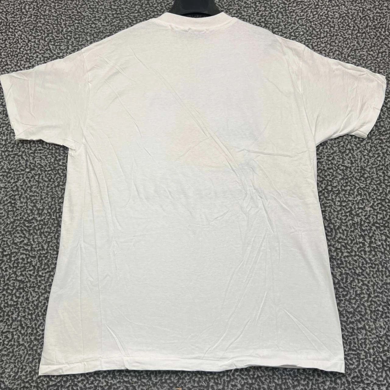 Hanes Vintage America's Cup Shirt Men XL White Beefy Deadstock Size US XL / EU 56 / 4 - 2 Thumbnail